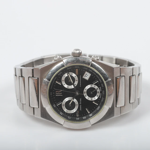 ARMBANDSUR, Jaques Richal Chronograph, stål.