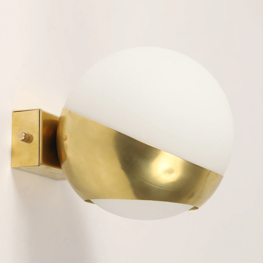 VÄGGLAMPA, "Crystal Egg Applique", Luci Progetti, Parma, Italien, samtida.