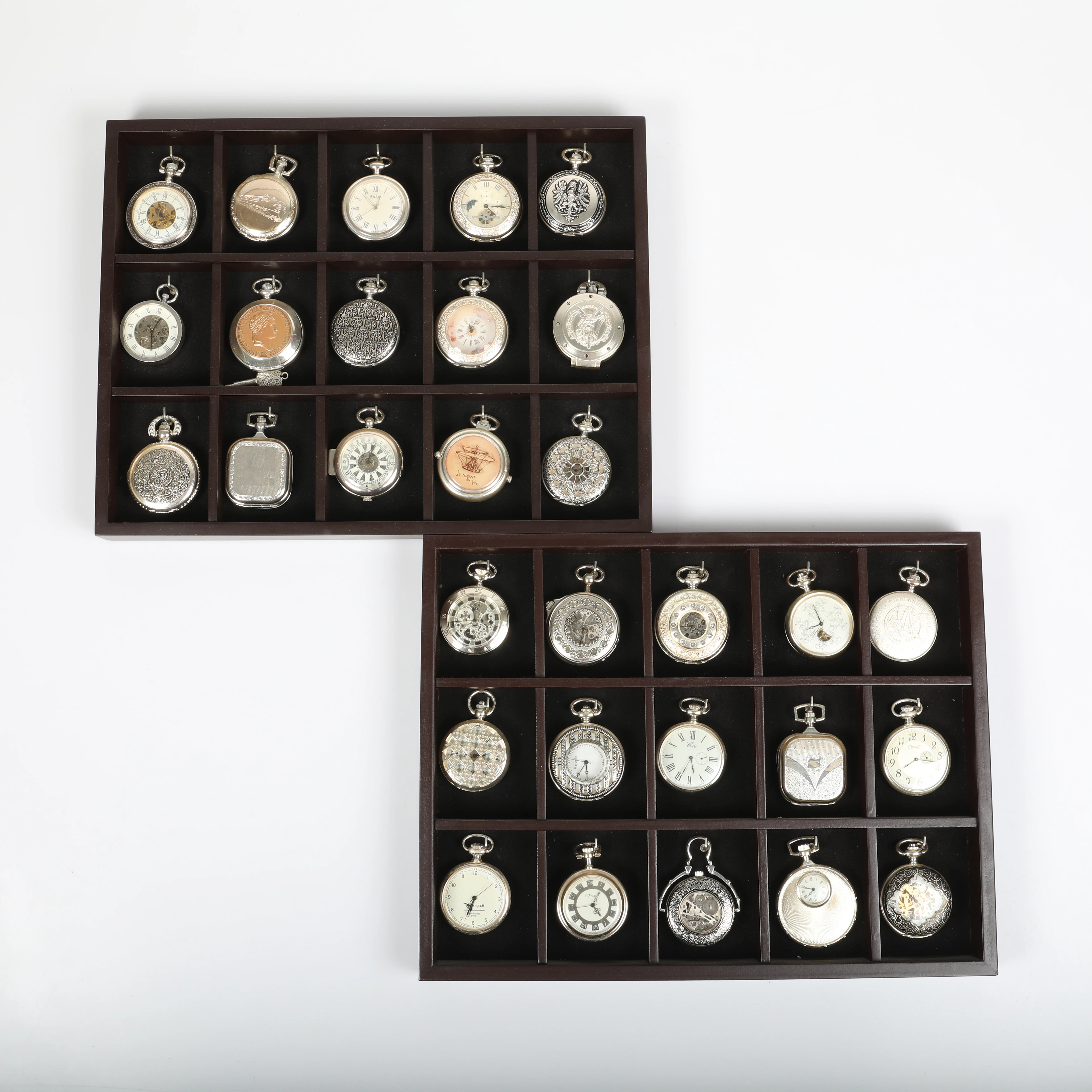 FICKUR, 30 stycken, vitmetall, The Heritage Collection, Atlas.