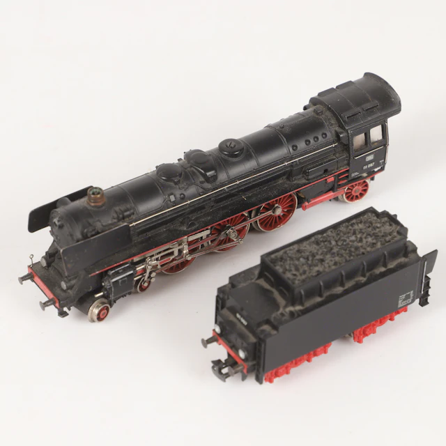 ÅNGLOK MED TENDER, Märklin, Tyskland.