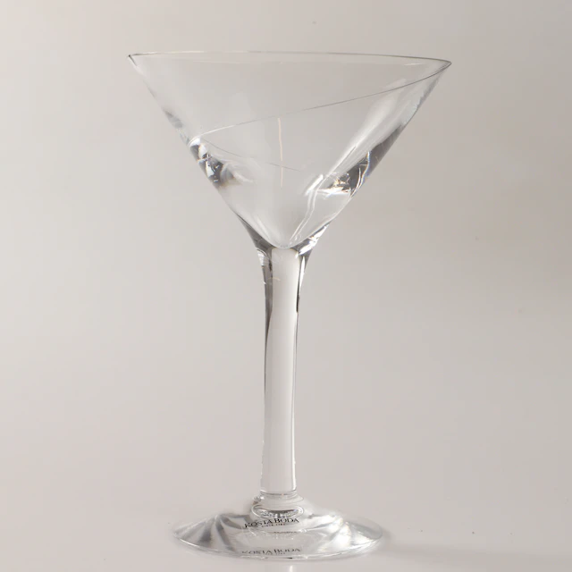 ANNA EHRNER. Cocktailglas, 11 stycken, "Line", Kosta Boda.