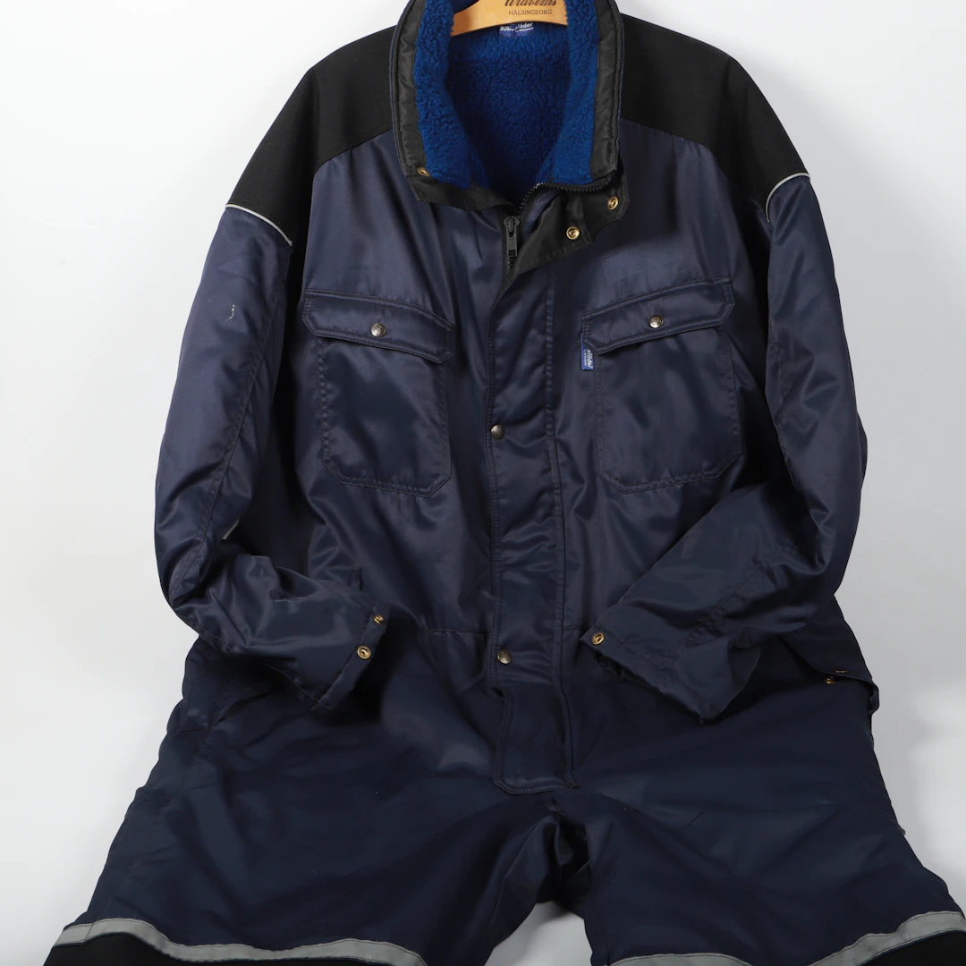 SKOTEROVERALL, bävernylon med teddyfoder, Björnkläder.