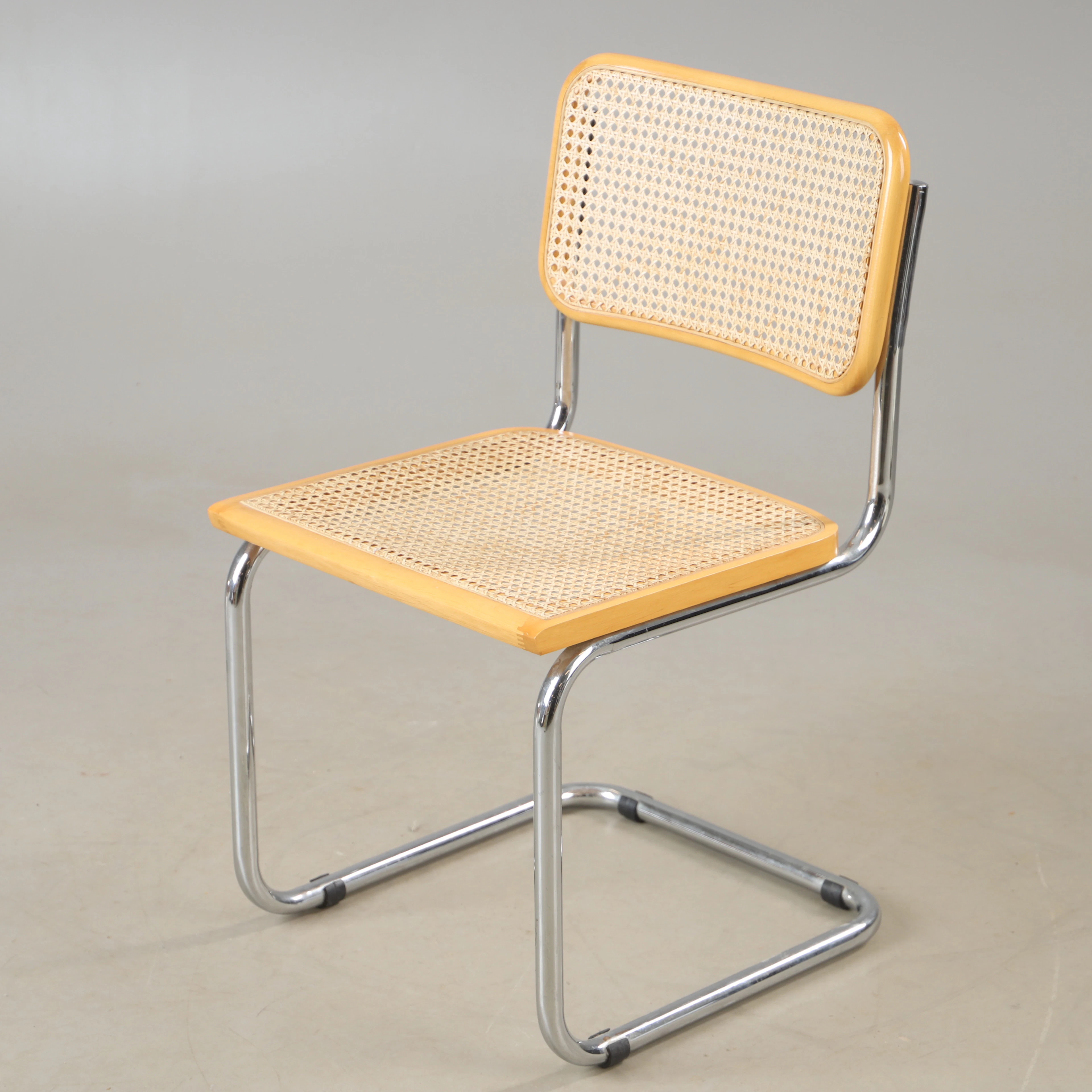 STOL, rotting och bok, Bauhaus-modell, Italien, 1900-talets andra hälft.