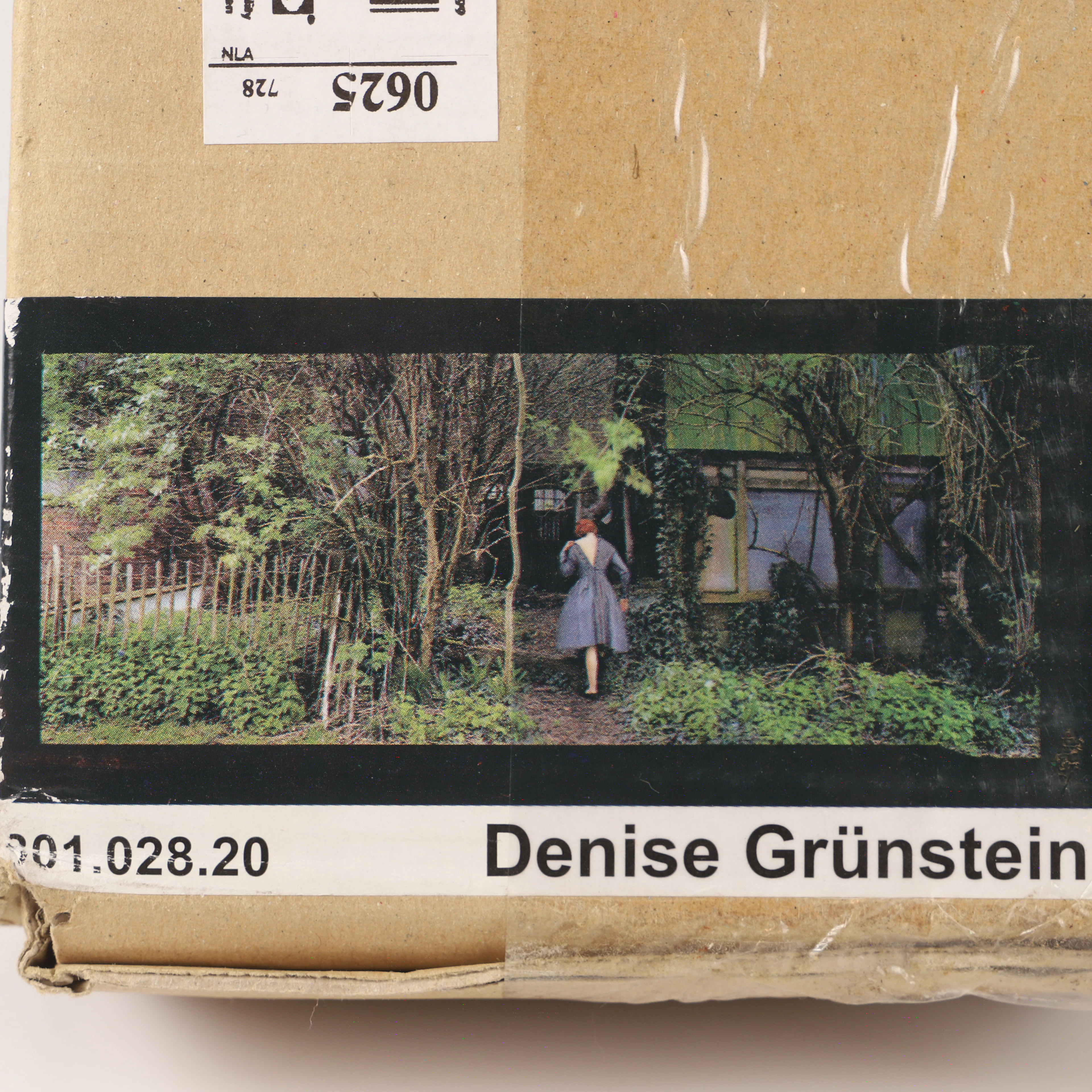 DENISE GRÜNSTEIN (FÖDD 1950). "Premiär", screentryck på duk, ur IKEA