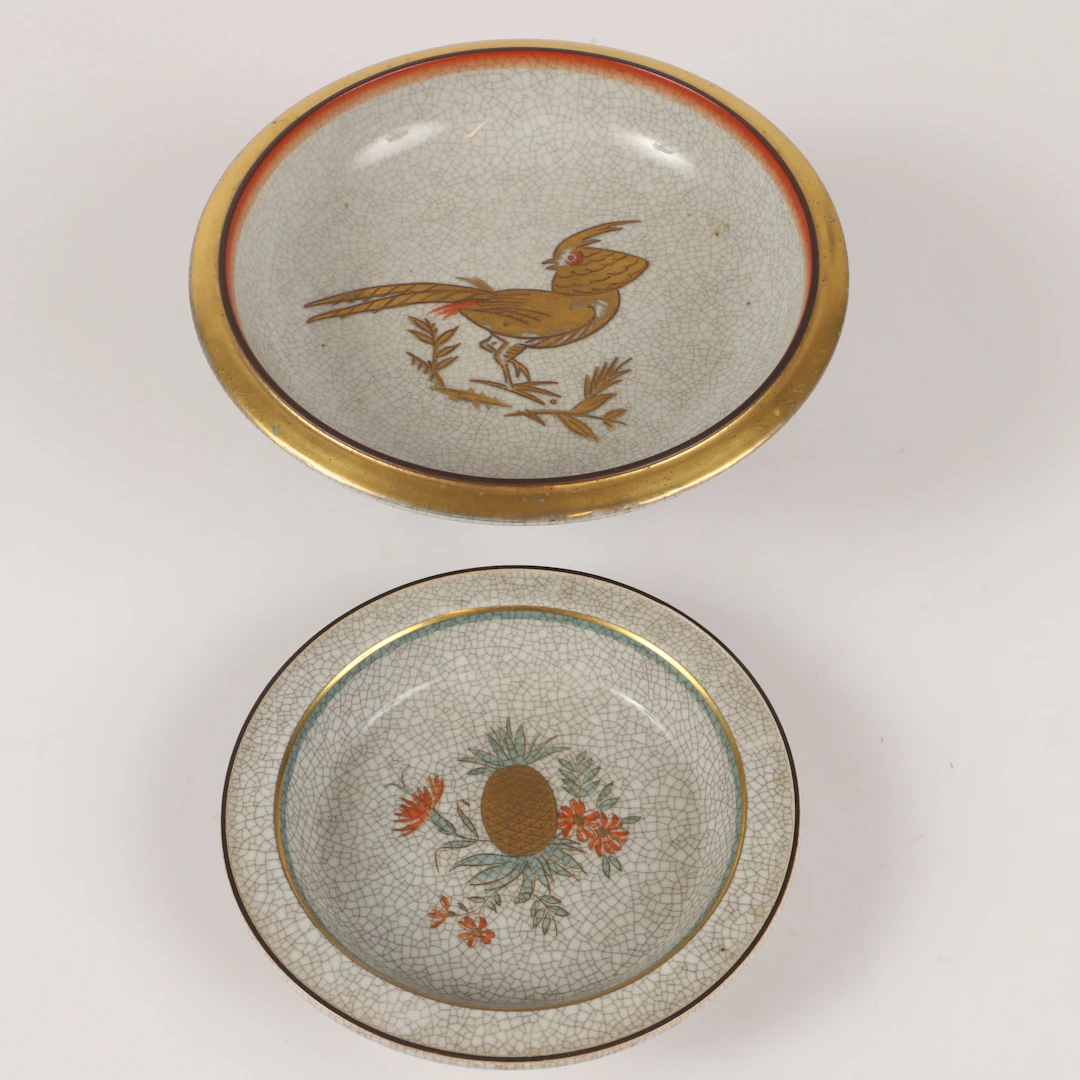 SKÅLFAT, 2 stycken, porslin, Royal Copenhagen, Danmark.