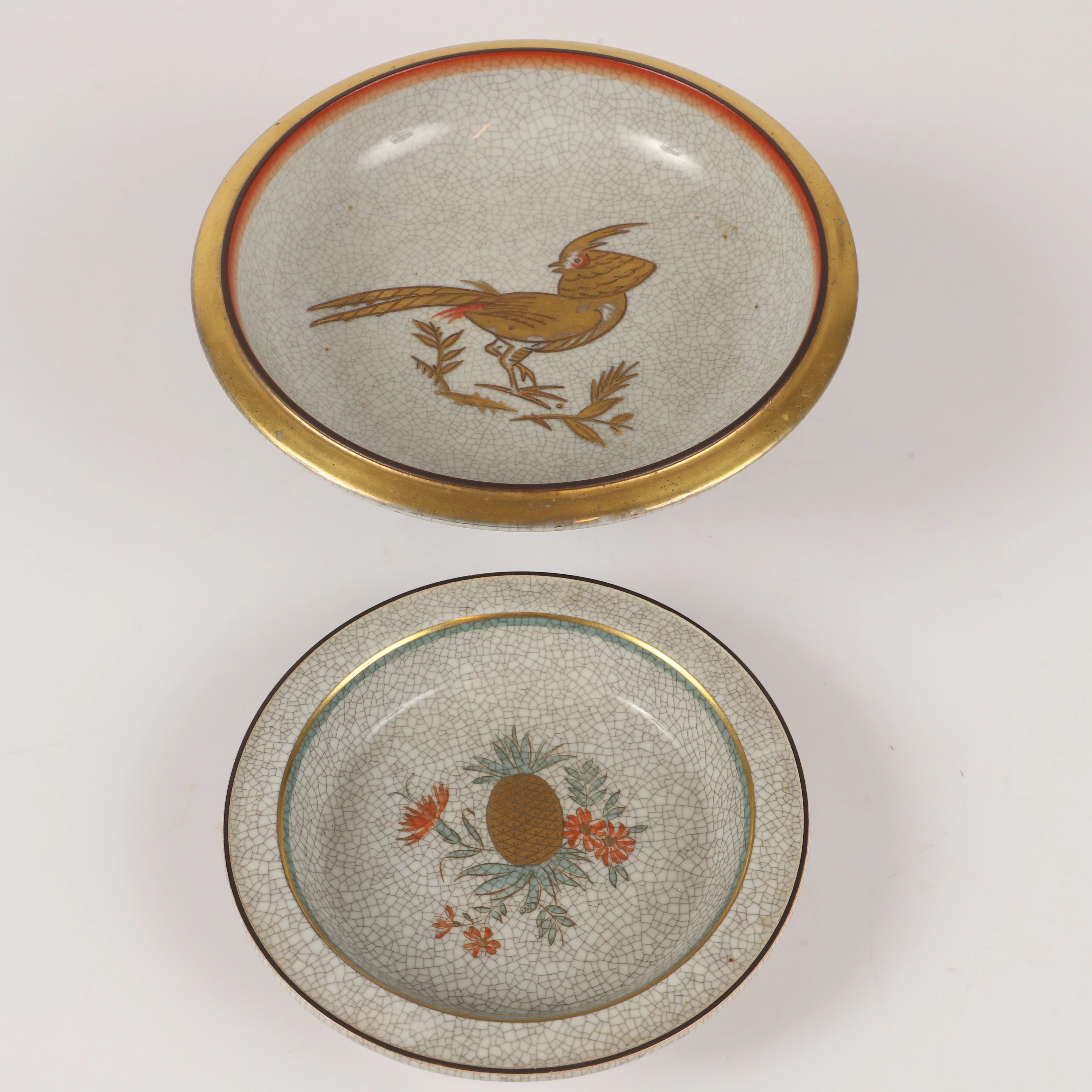 SKÅLFAT, 2 stycken, porslin, Royal Copenhagen, Danmark.