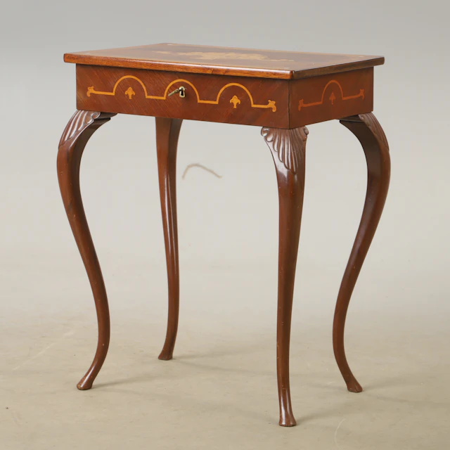 SYBORD, intarsia, rokokostil.