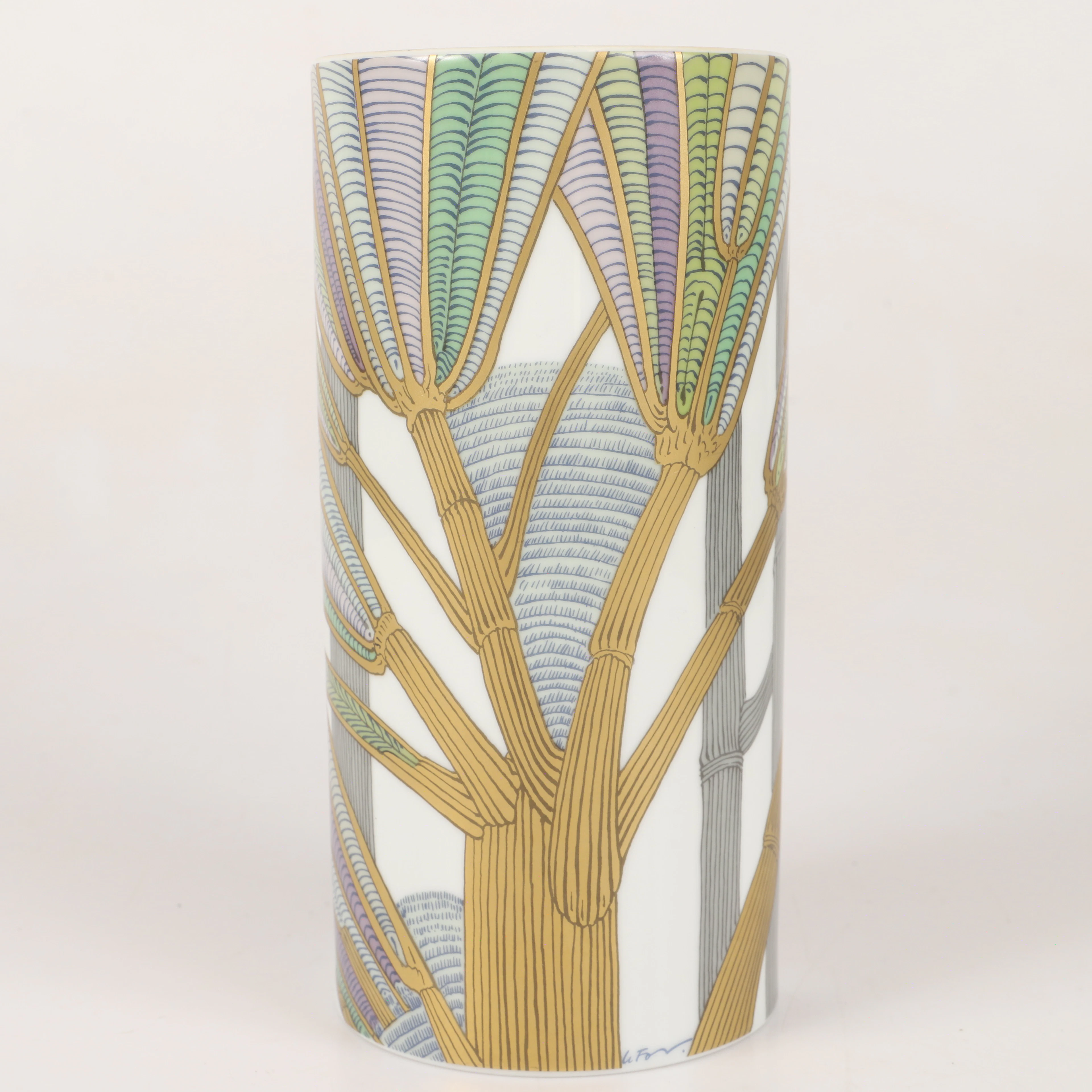 ALAIN LE FOLL. Vas, porslin, Studio-Linie, Rosenthal, Tyskland.