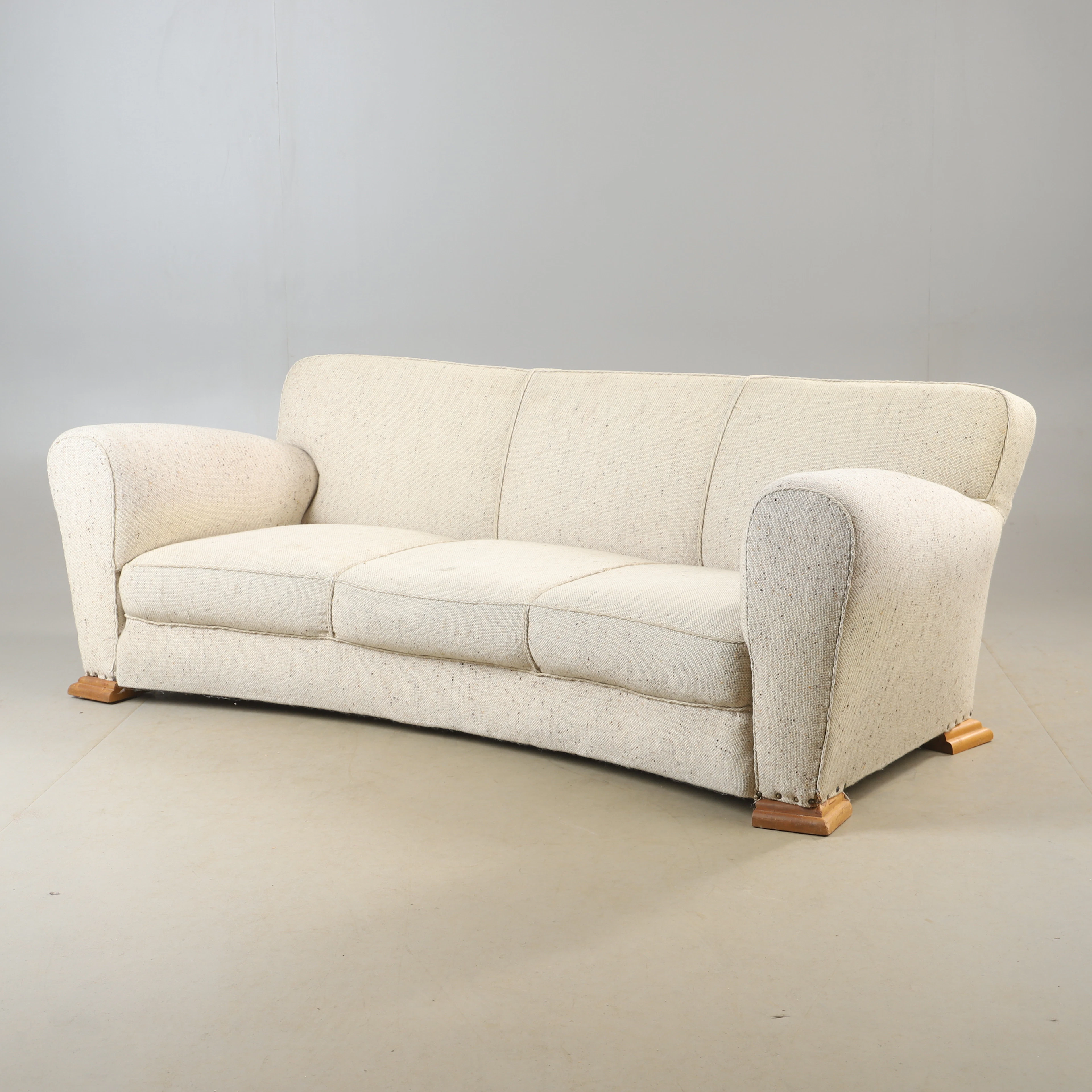 SOFFA, textilklädd, Swedish modern, 1930/40-tal.