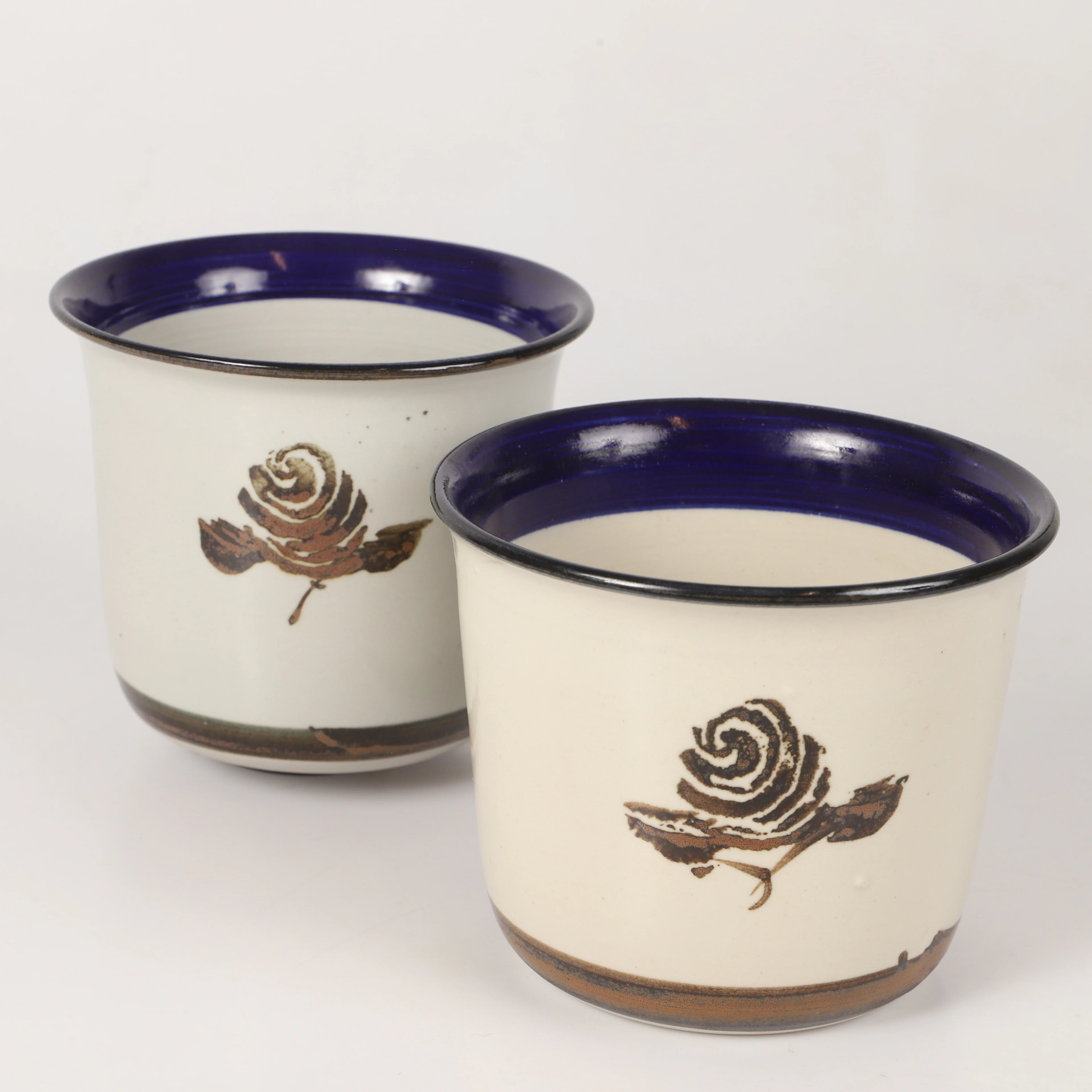CARL-HARRY STÅLHANE. Ytterfoder, 2 stycken, glaserad keramik, Designhuset.