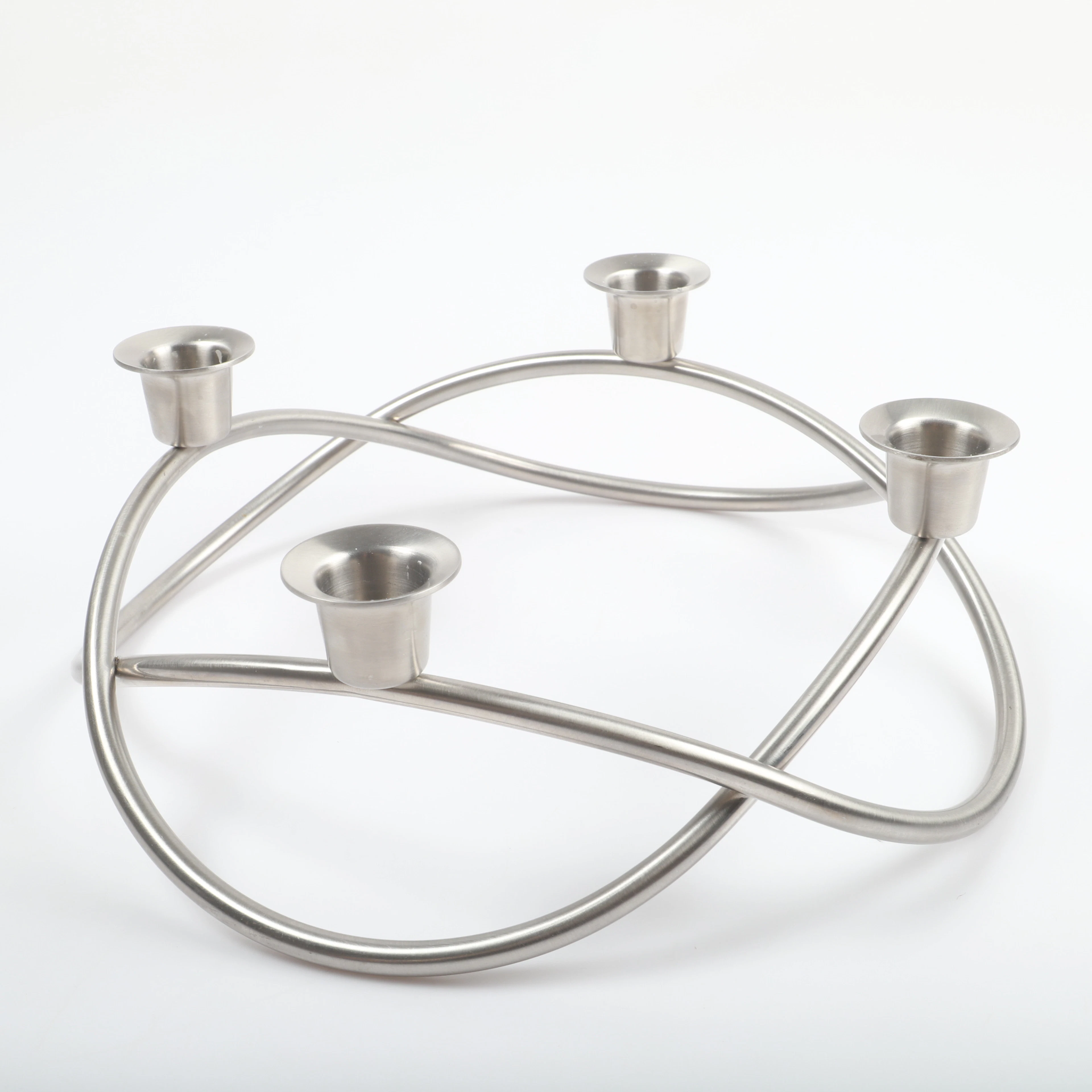 MARIA BERNTSEN. Ljusstake, "Season", rostfritt stål, Georg Jensen, Danmark.