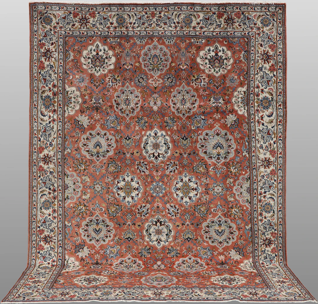 MATTA, "Saruk", silkeinslag, 300 x 196 cm.