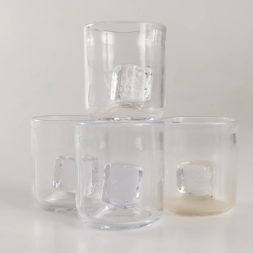 ANDERS WINGÅRD. Whiskeyglas, 4 stycken, glas, isbitsglas, Baskemölla.