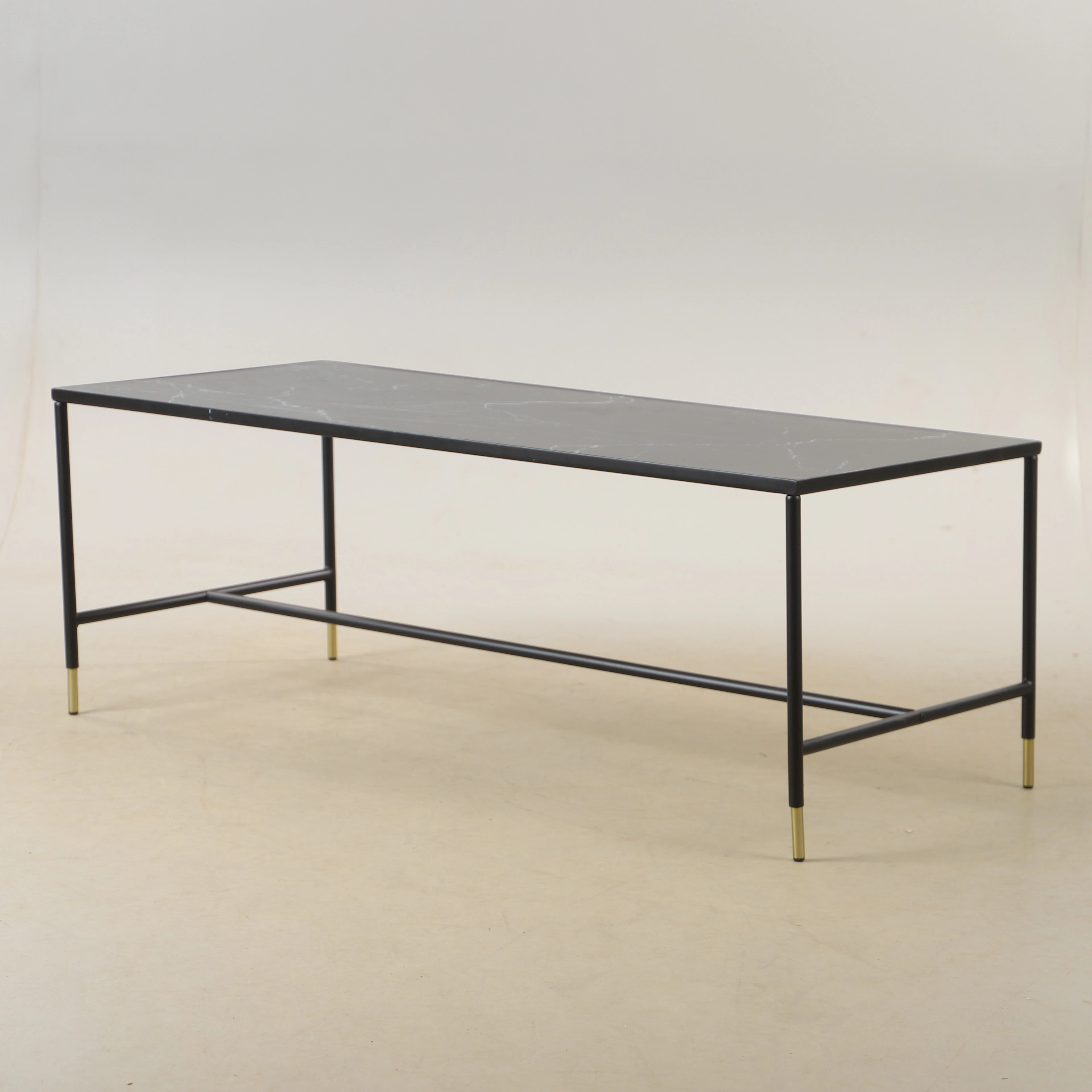 SOFFBORD, metall och glas, 2000-tal.