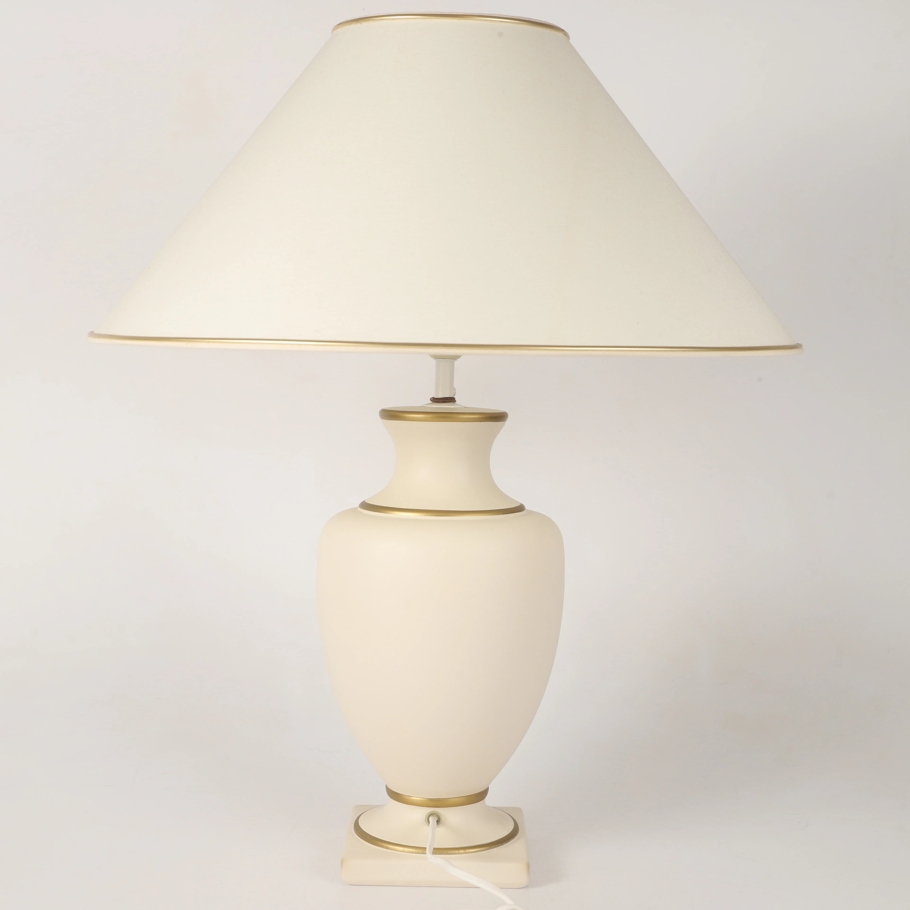 BORDSLAMPA, gips/konstmassa.