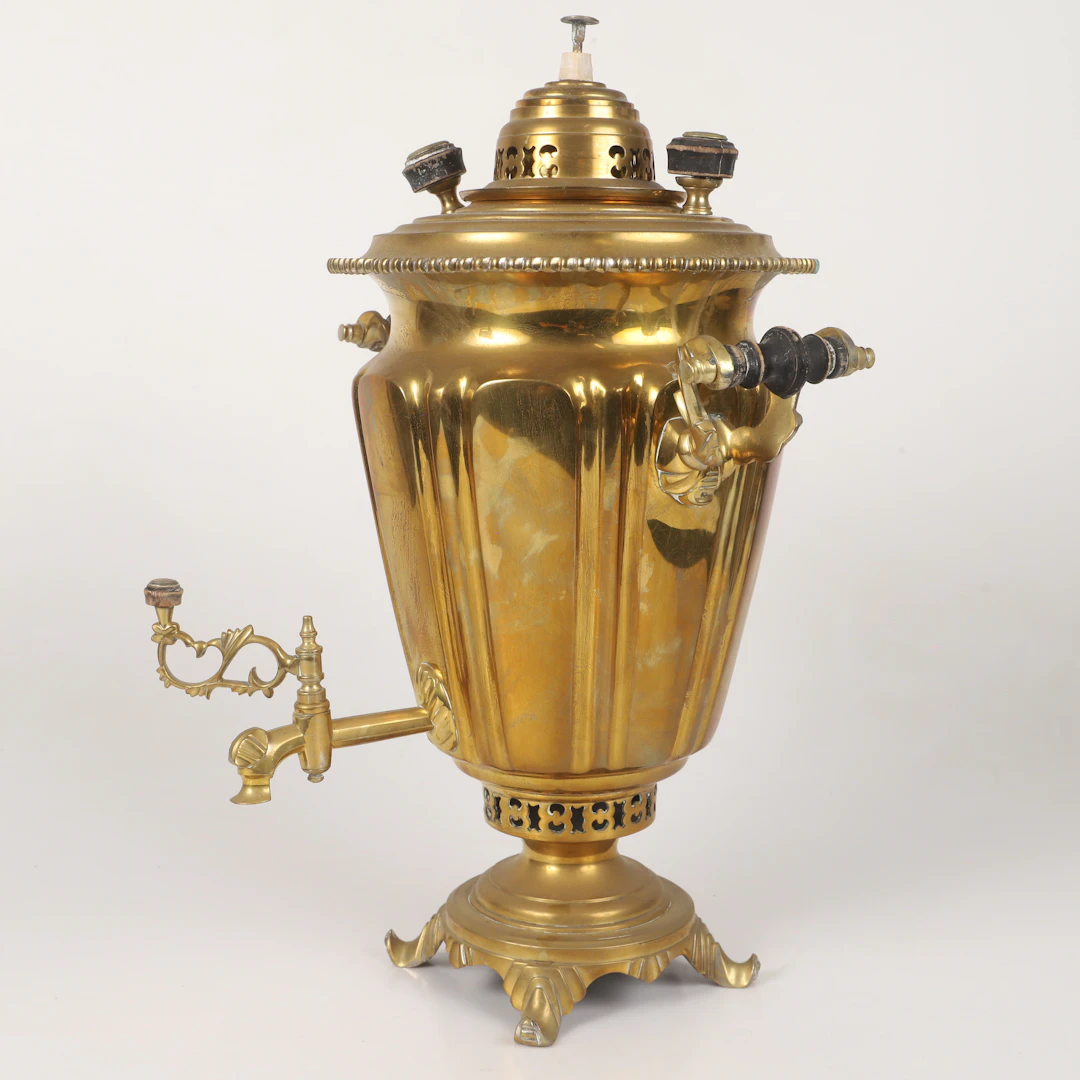 SAMOVAR, mässing, 1900-tal.