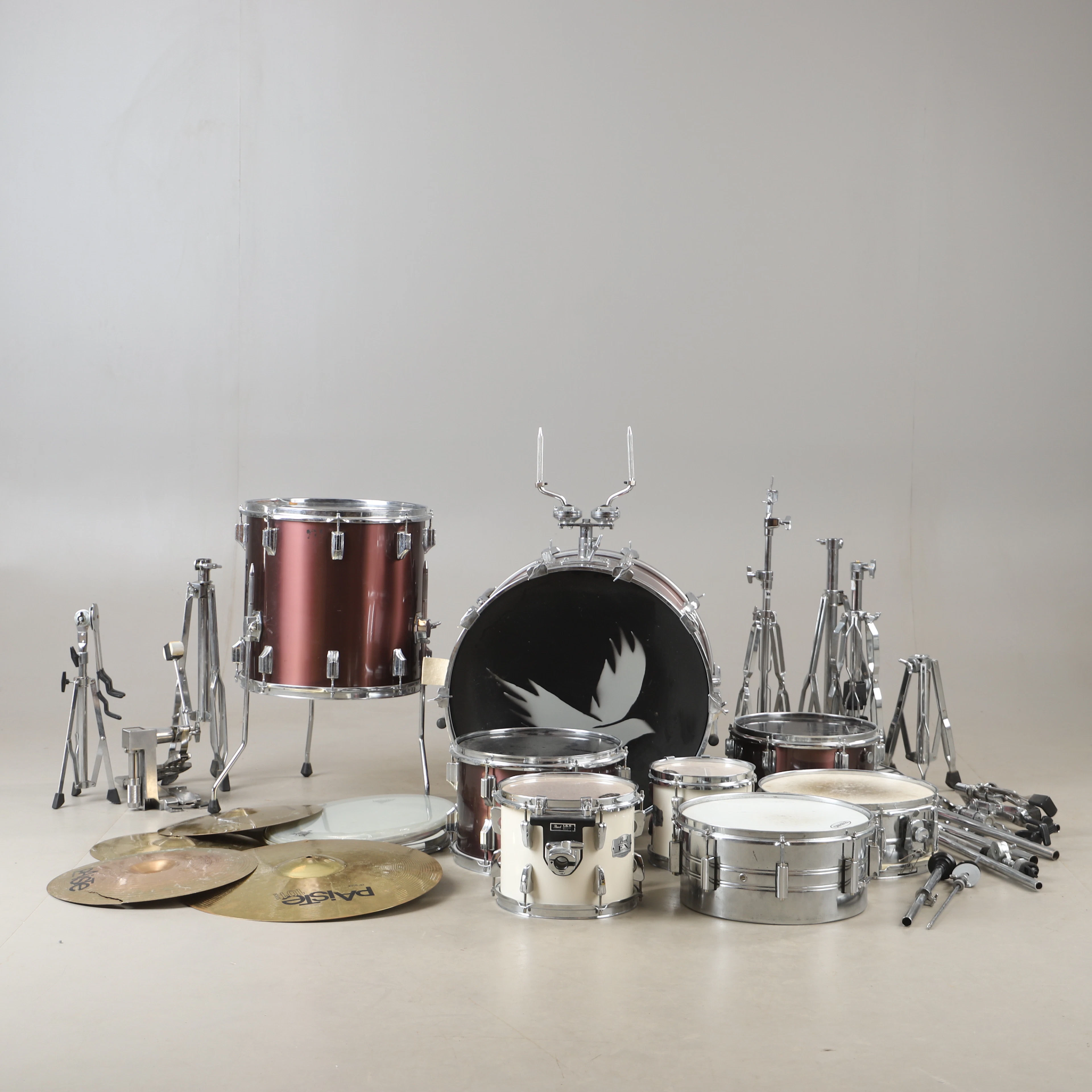 TRUMSET, bl a Maya, Pearl, Remo.