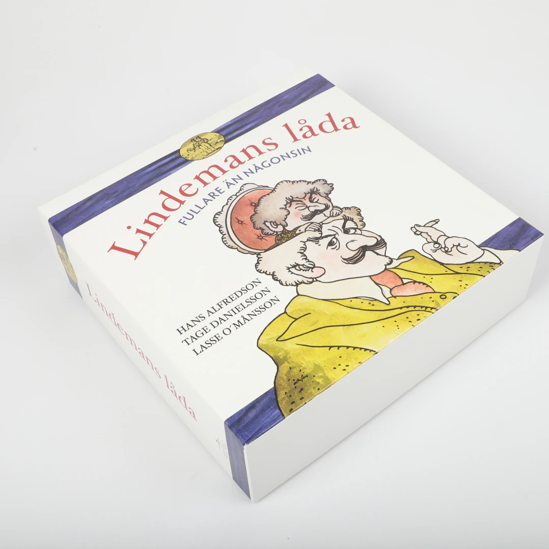 LINDEMANS LÅDA, CD-box, Hasse Alfredsson/Tage Danielsson, Svenska Ljud, 2008.