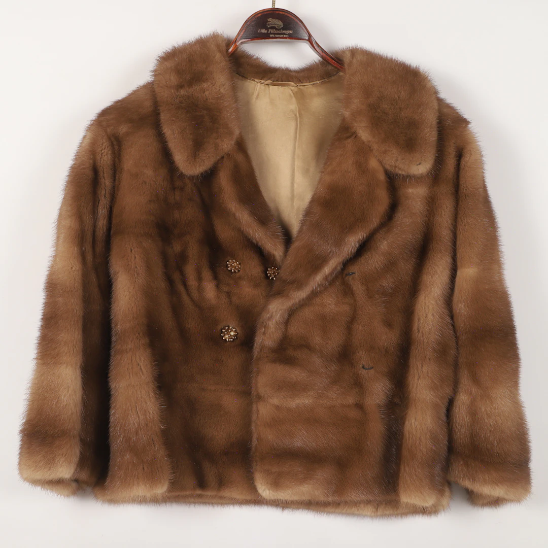 PÄLSJACKA, mink, 1900-tal.