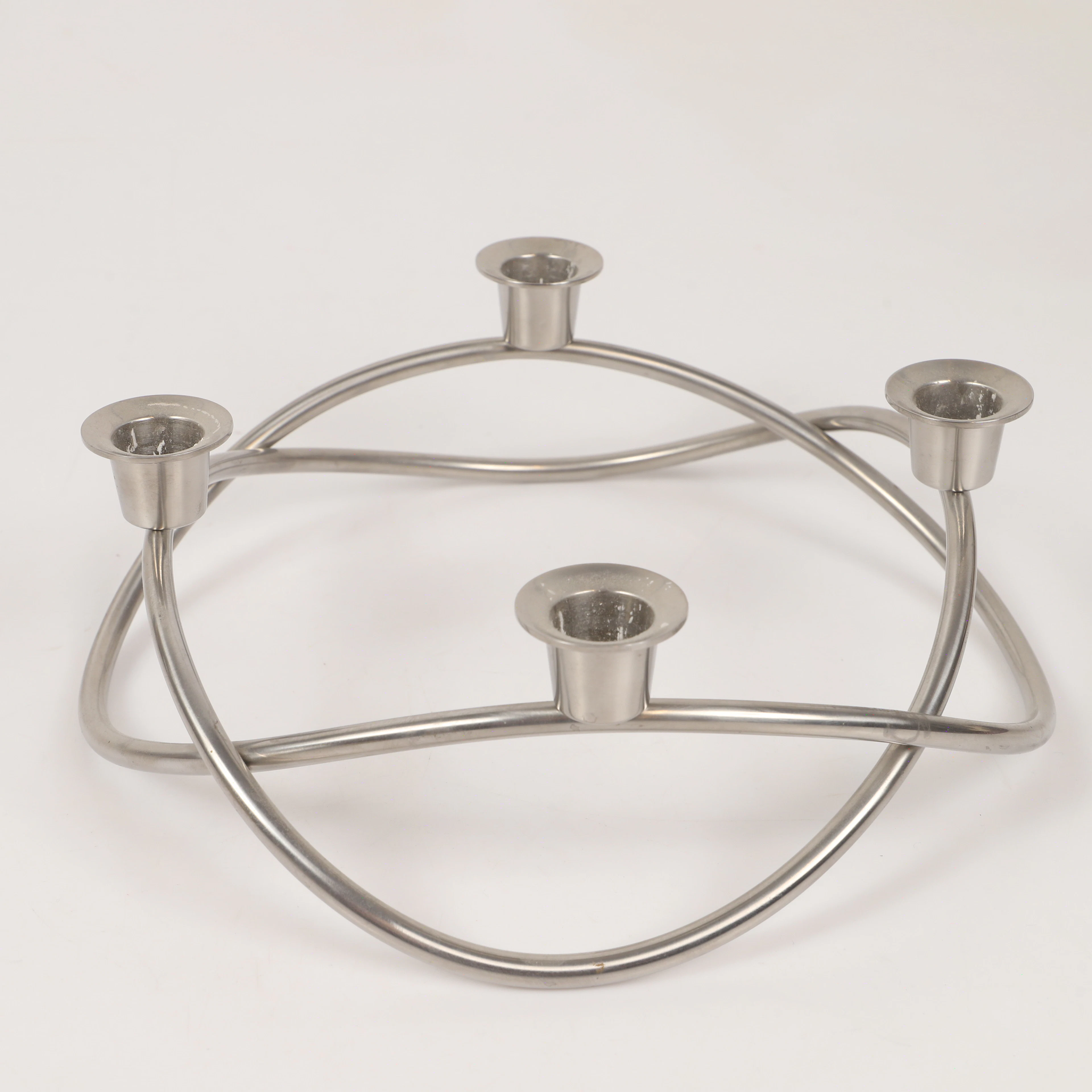 MARIA BERNTSEN. Ljusstake, "Season", stål, Georg Jensen, Danmark.