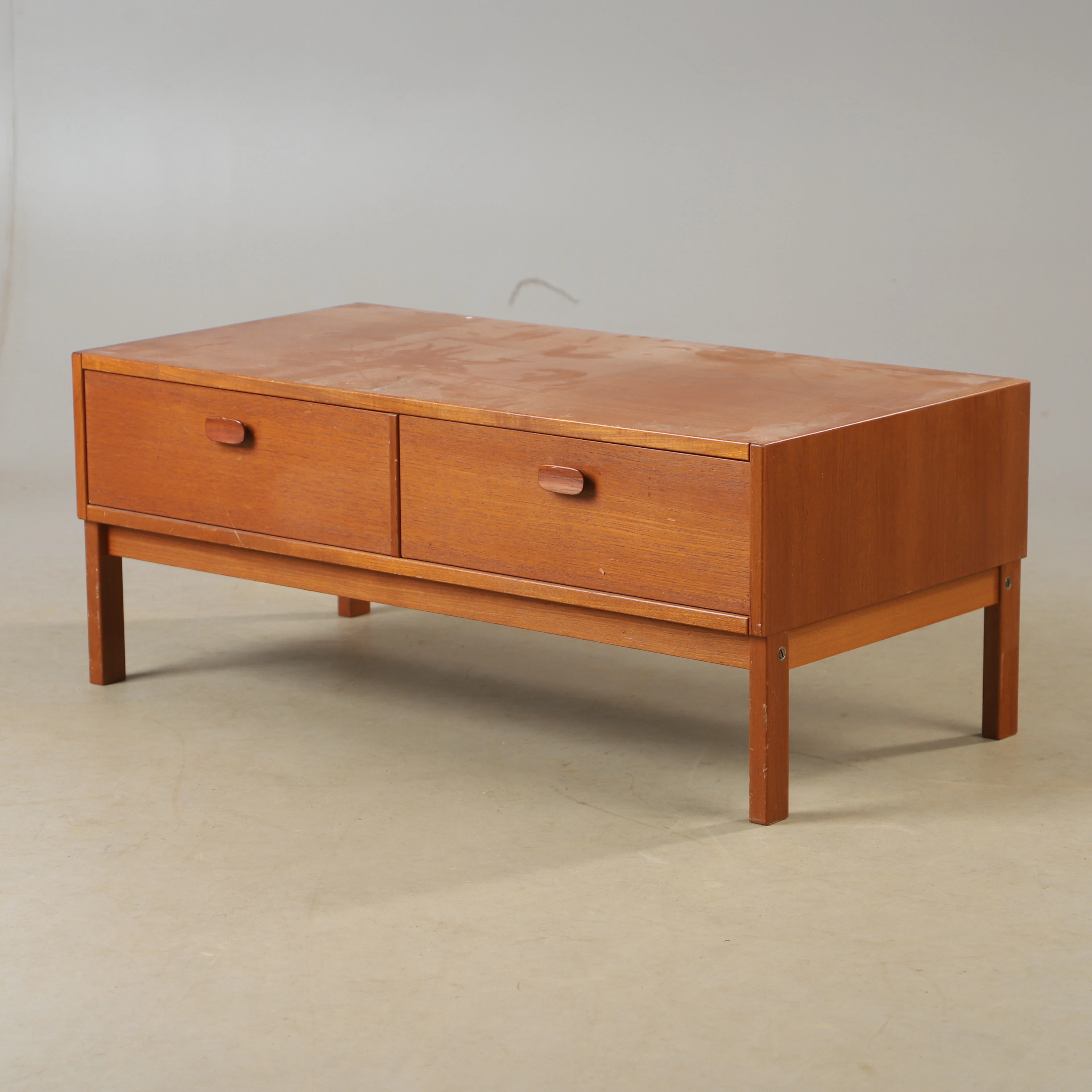 BYRÅ, 2-lådig, teak, Ulferts, 1900-talets mitt.