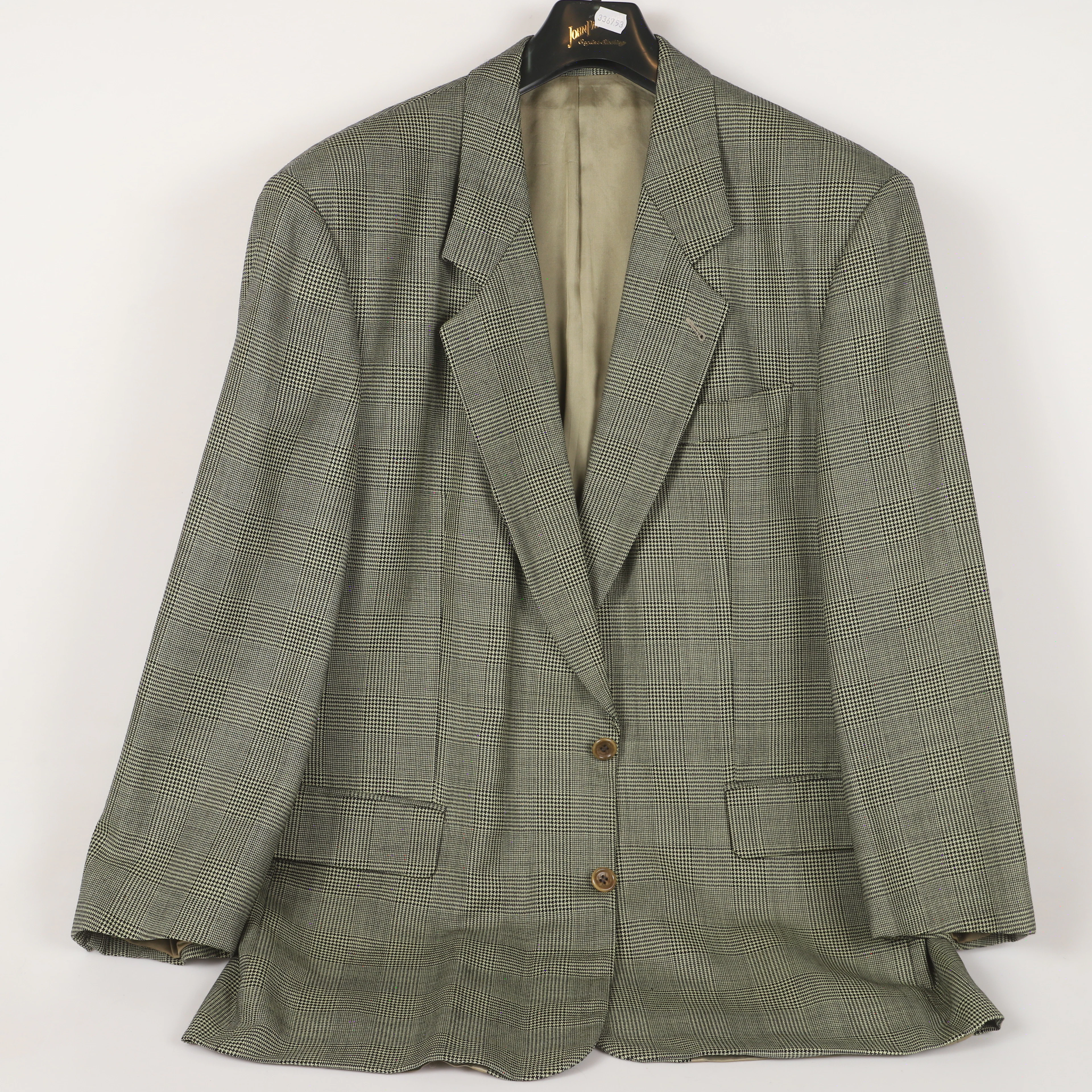 BLAZER, glenncheckmönstrad ull, Hugo Boss.
