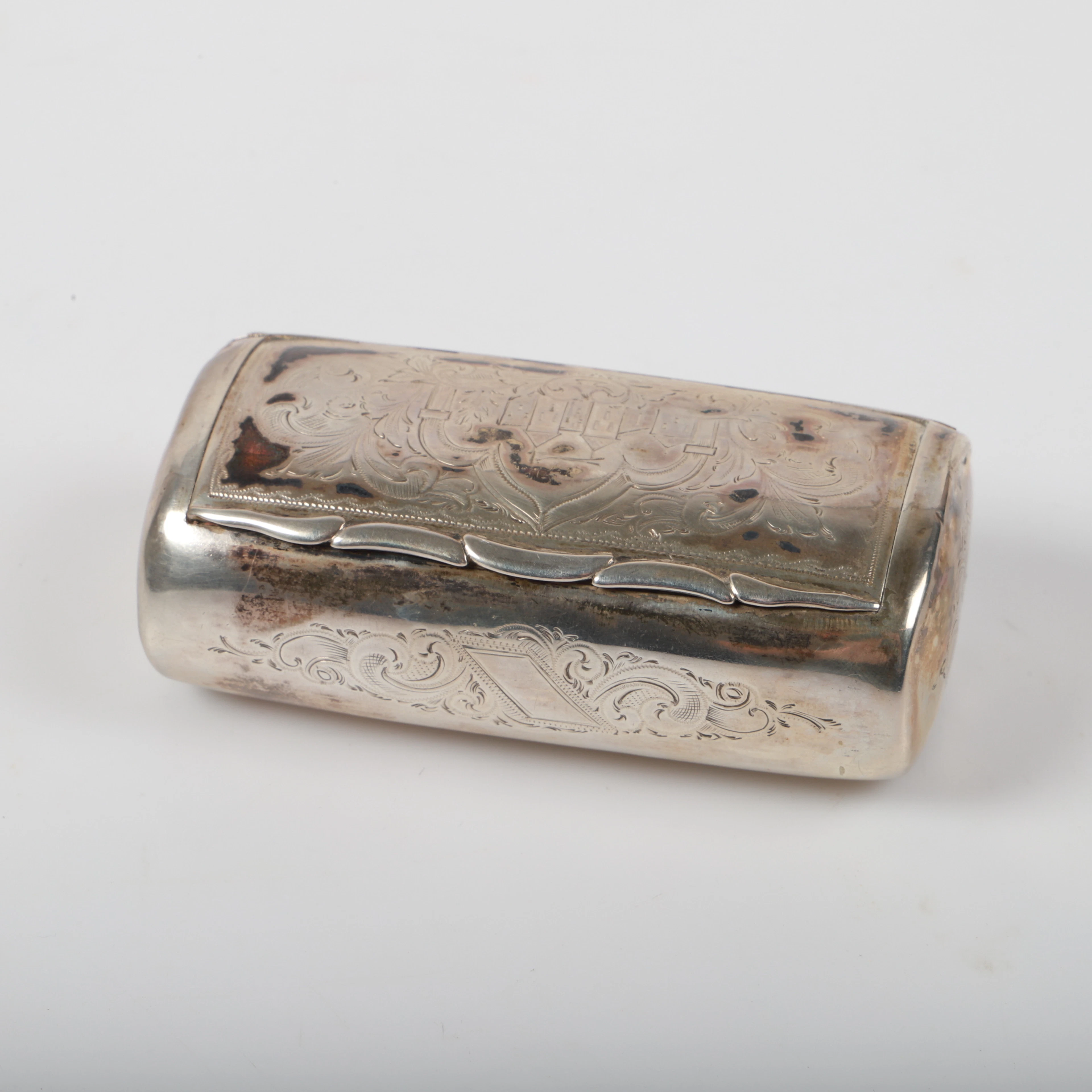 DOSA, silver med graverad dekor, 1886.