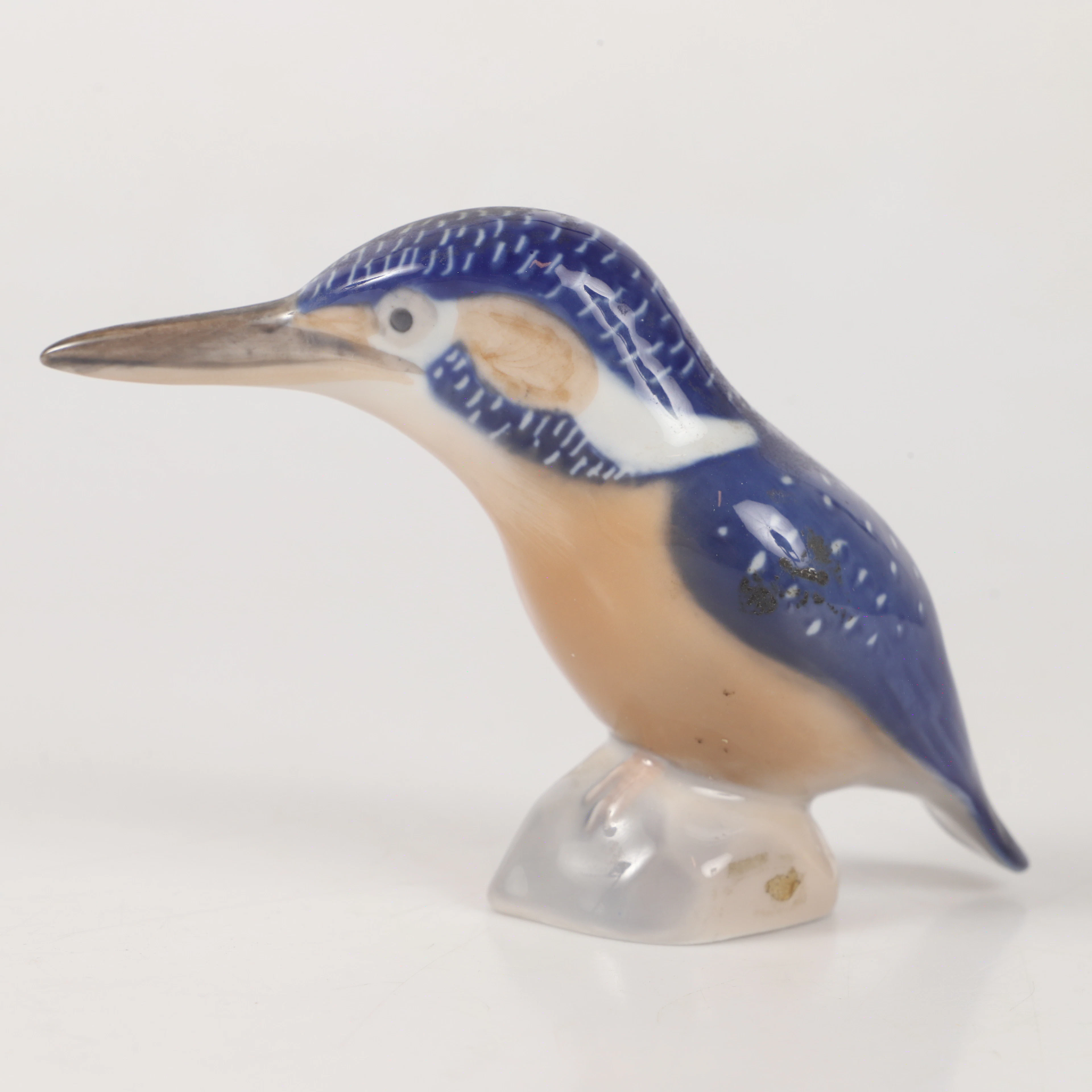 FIGURIN, fågel, porslin, Royal Copenhagen, Danmark.