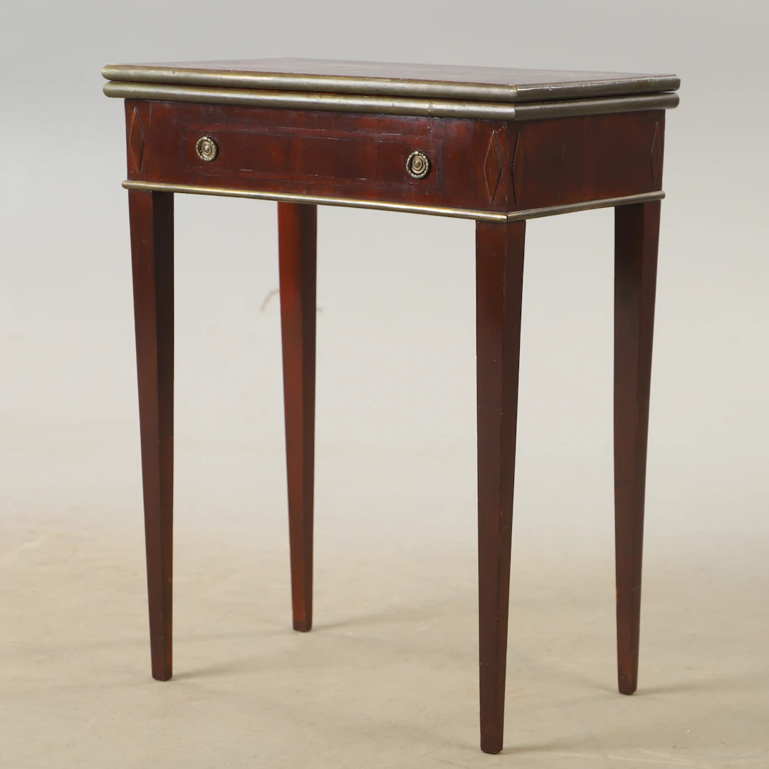 SPELBORD, mahogny, tidigt 1900-tal.
