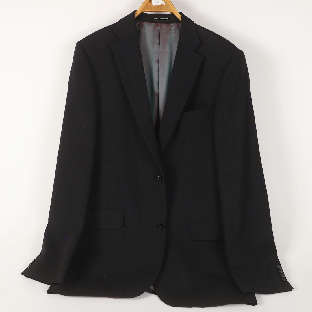 BLAZER, herrmodell, ull Super 120, Lessona, Italien/Oscar Jacobson.