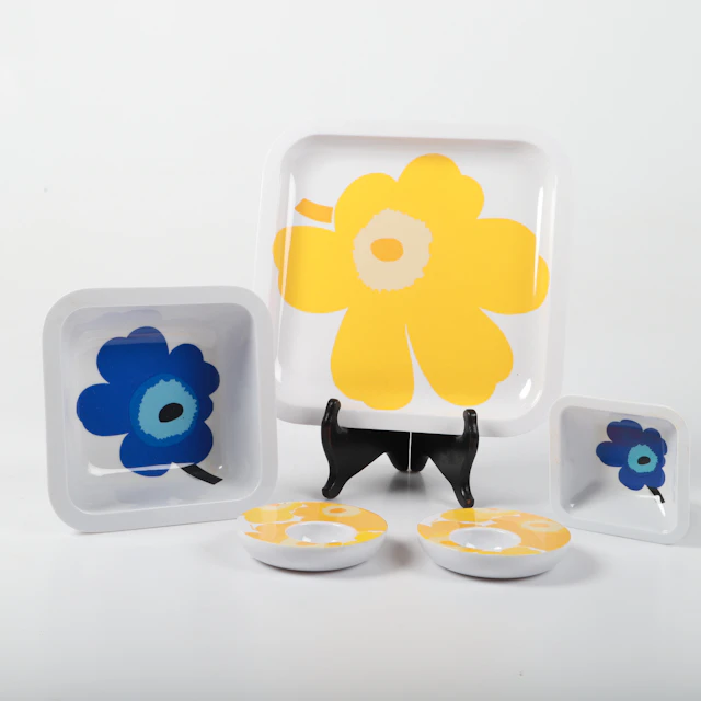 SKÅLAR, FAT M.M., 14 delar, melamin, Zak design för Marimekko.