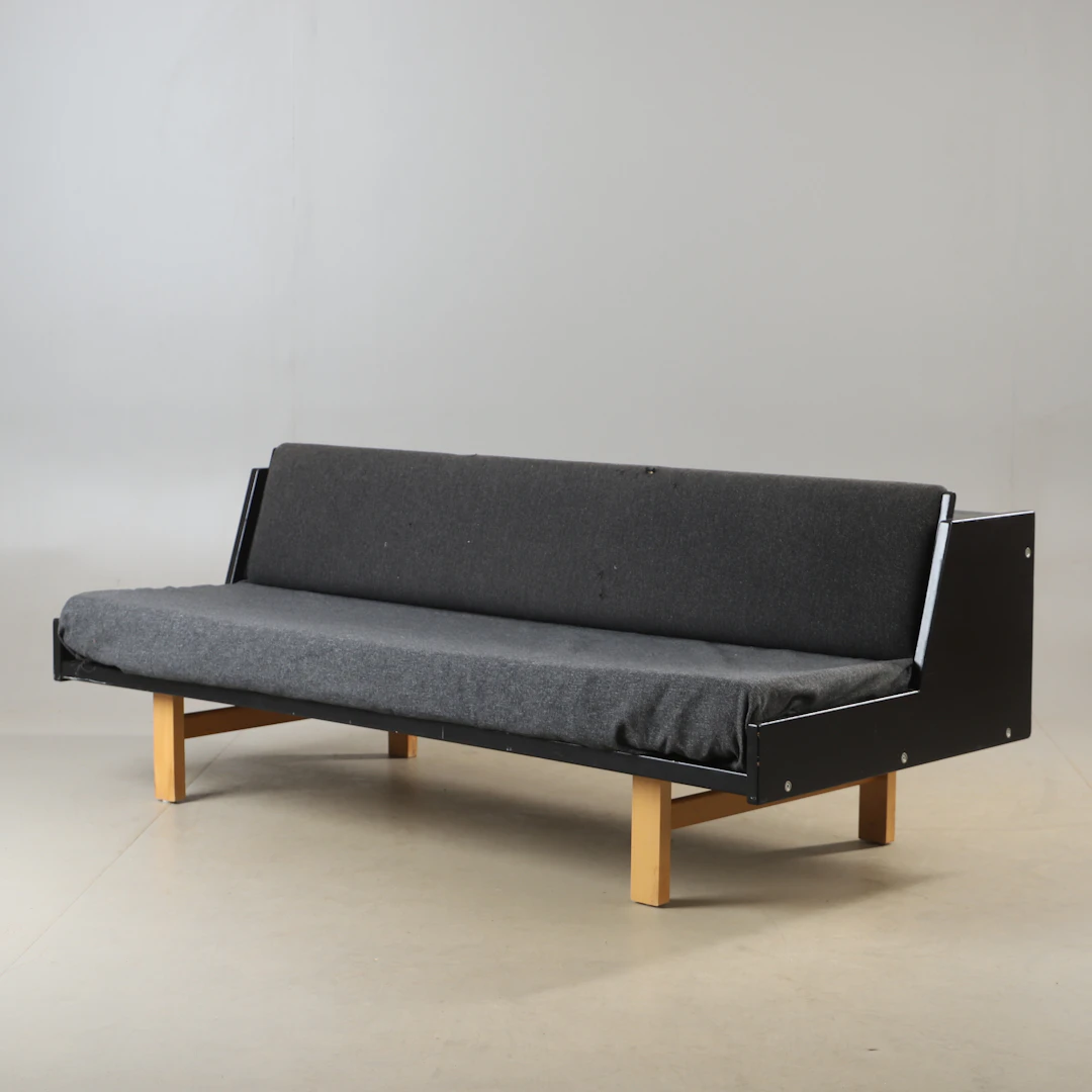 HANS J WEGNER. Dagbädd, modell GE258, ek, Getama, Danmark.