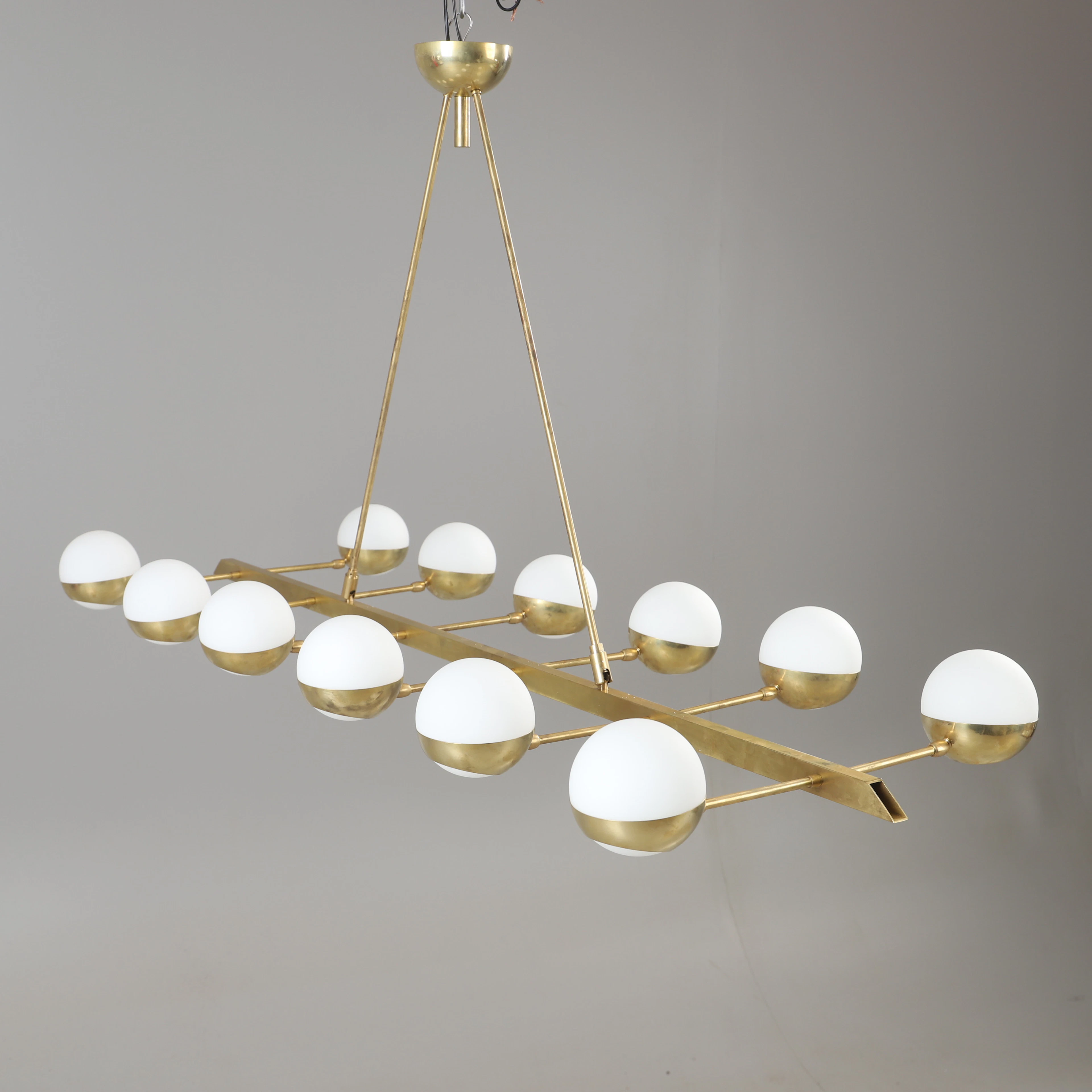 TAKLAMPA, "Square crystal chandelier", Luci Progetti, Parma, Italien, samtida.