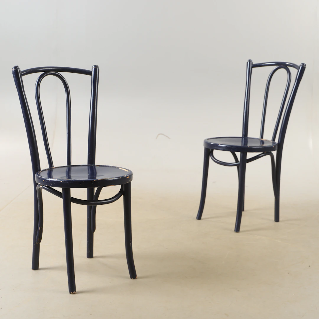 STOLAR, 1 par, målade, 1900-tal.