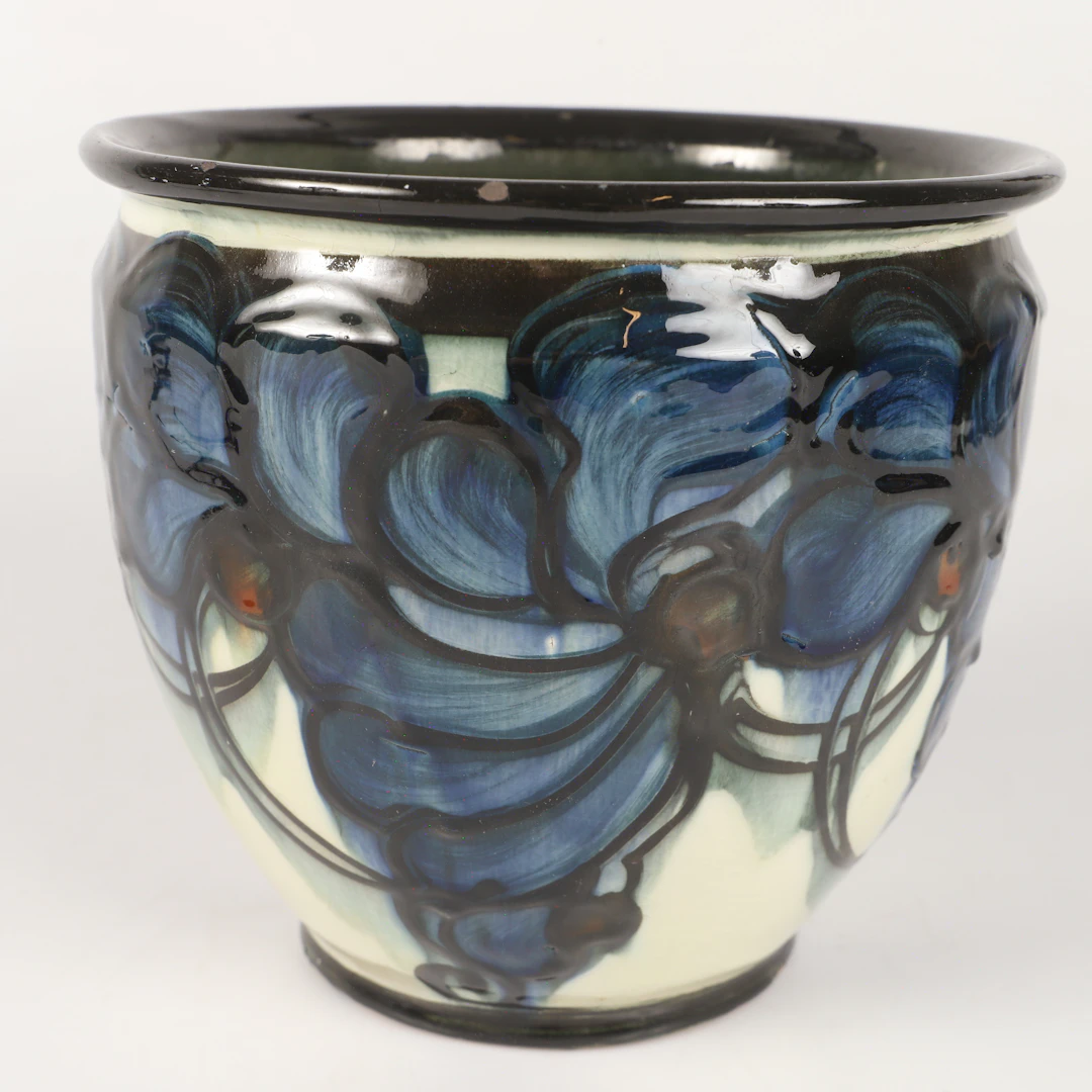 YTTERFODER, glaserat lergods, Danico, 1900-tal, stämplad.