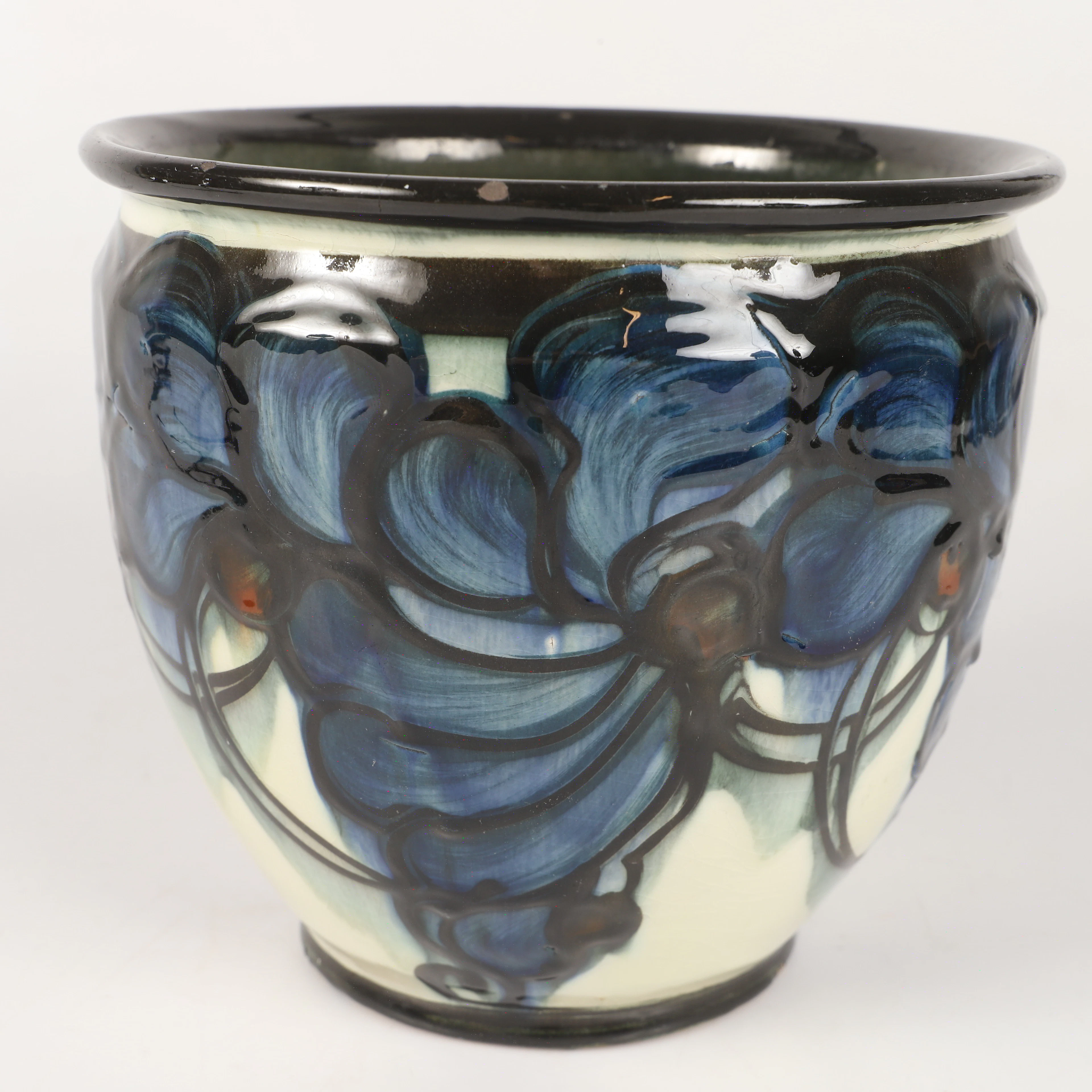 YTTERFODER, glaserat lergods, Danico, 1900-tal, stämplad.
