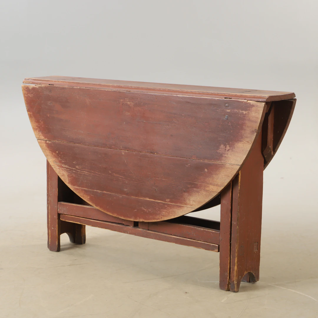 SLAGBORD, målat, 1800-tal.