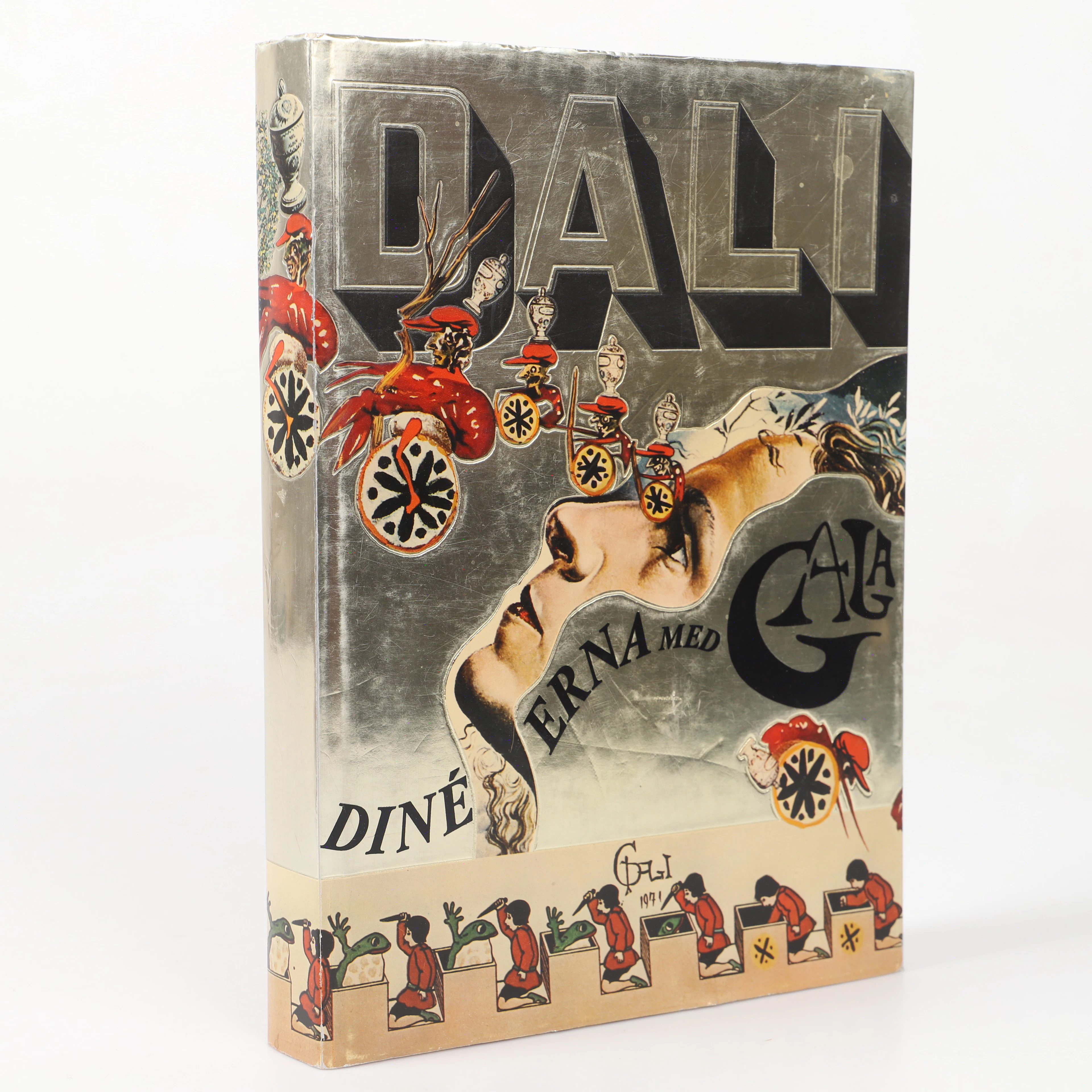 SALVADOR DALÍ. Kokbok, "Dinéerna med Gala", Stureförlaget AB, Stockholm 1975.