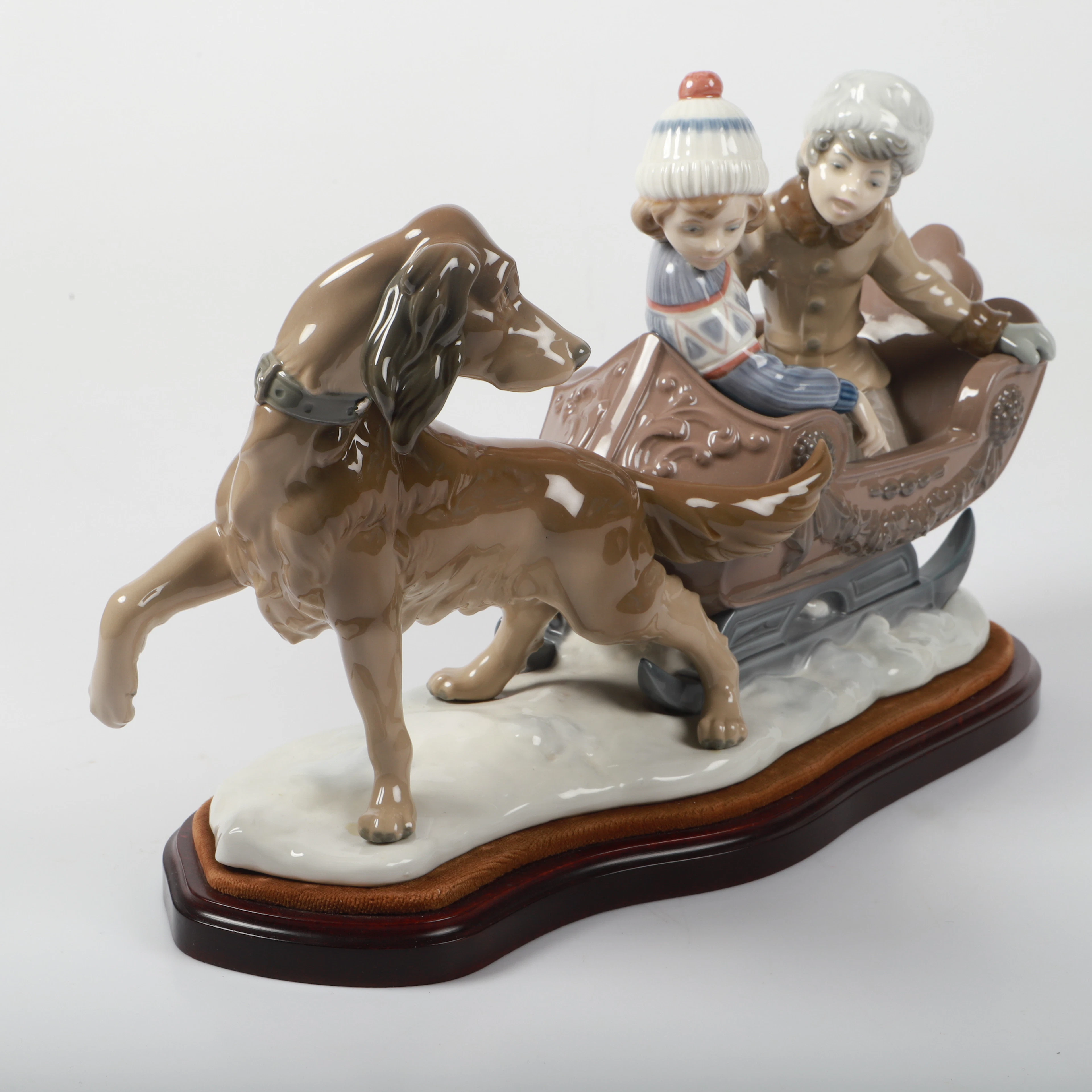FIGURINGRUPP, porslin, Lladro, Spanien.