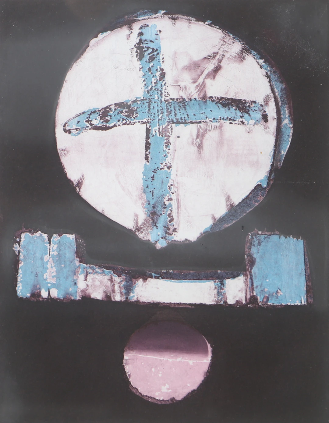 BERTIL LUNDBERG. "Signal", etsning, signerad 1984.