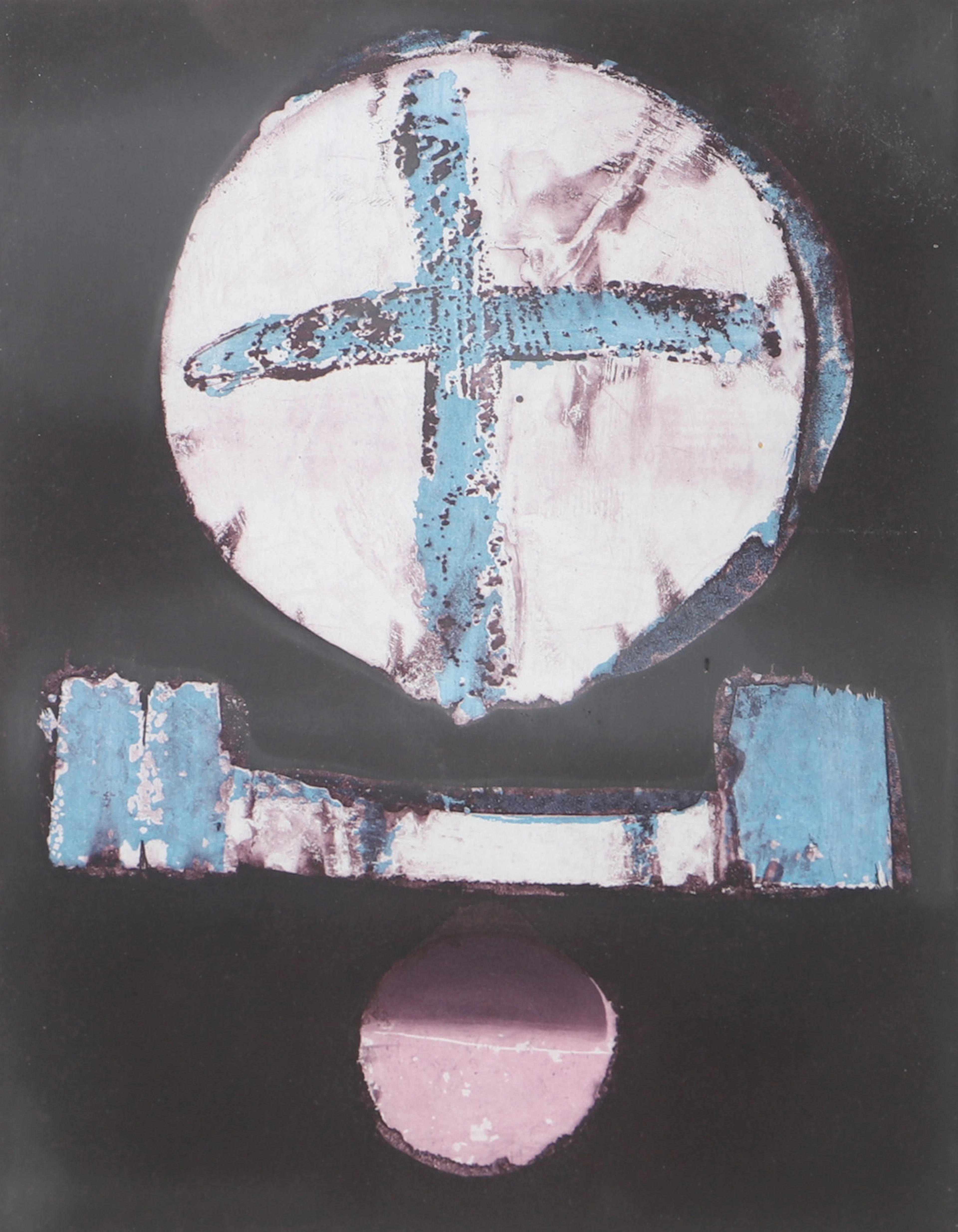 BERTIL LUNDBERG. "Signal", etsning, signerad 1984.