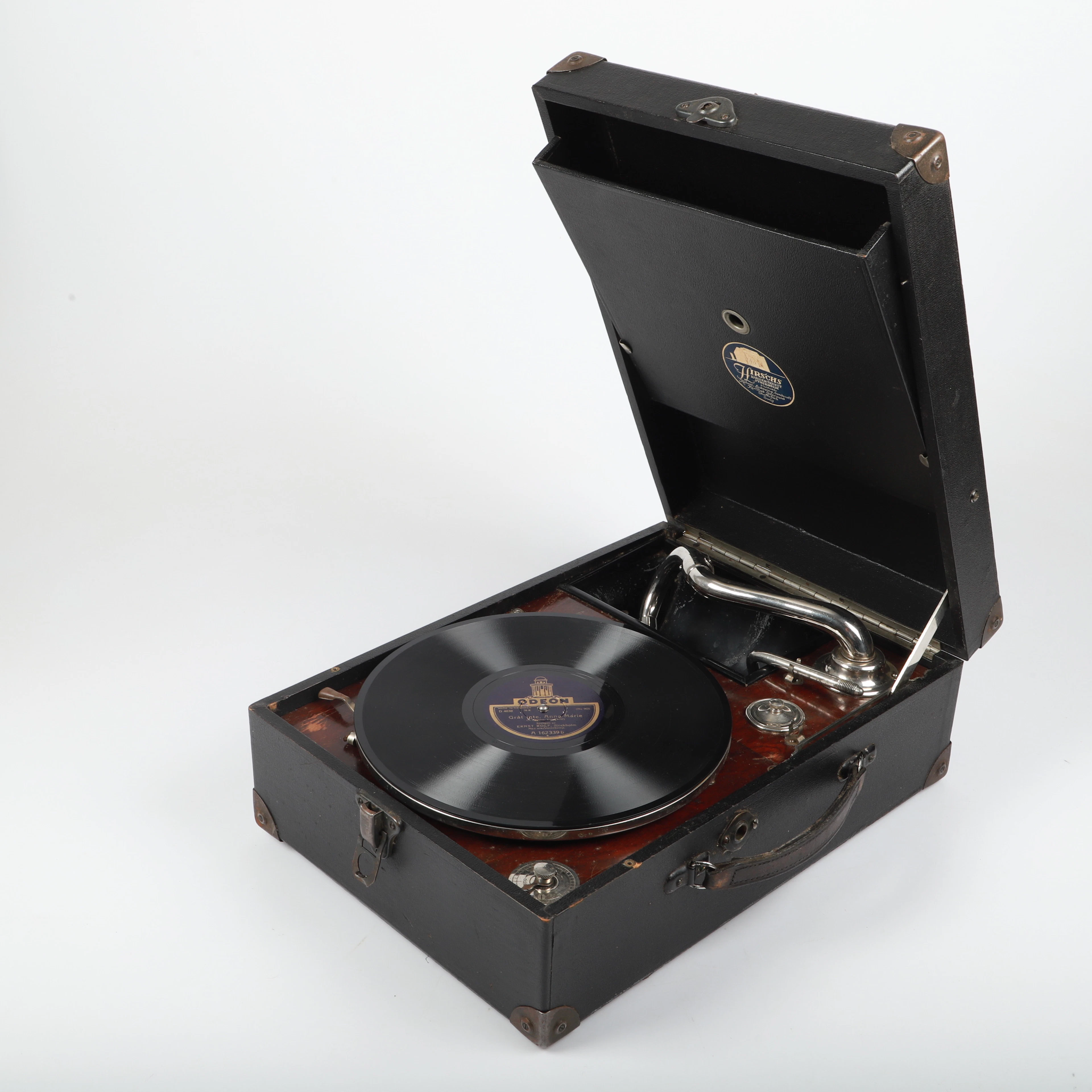 RESEGRAMMOFON SAMT STENKAKOR, Hirschs.