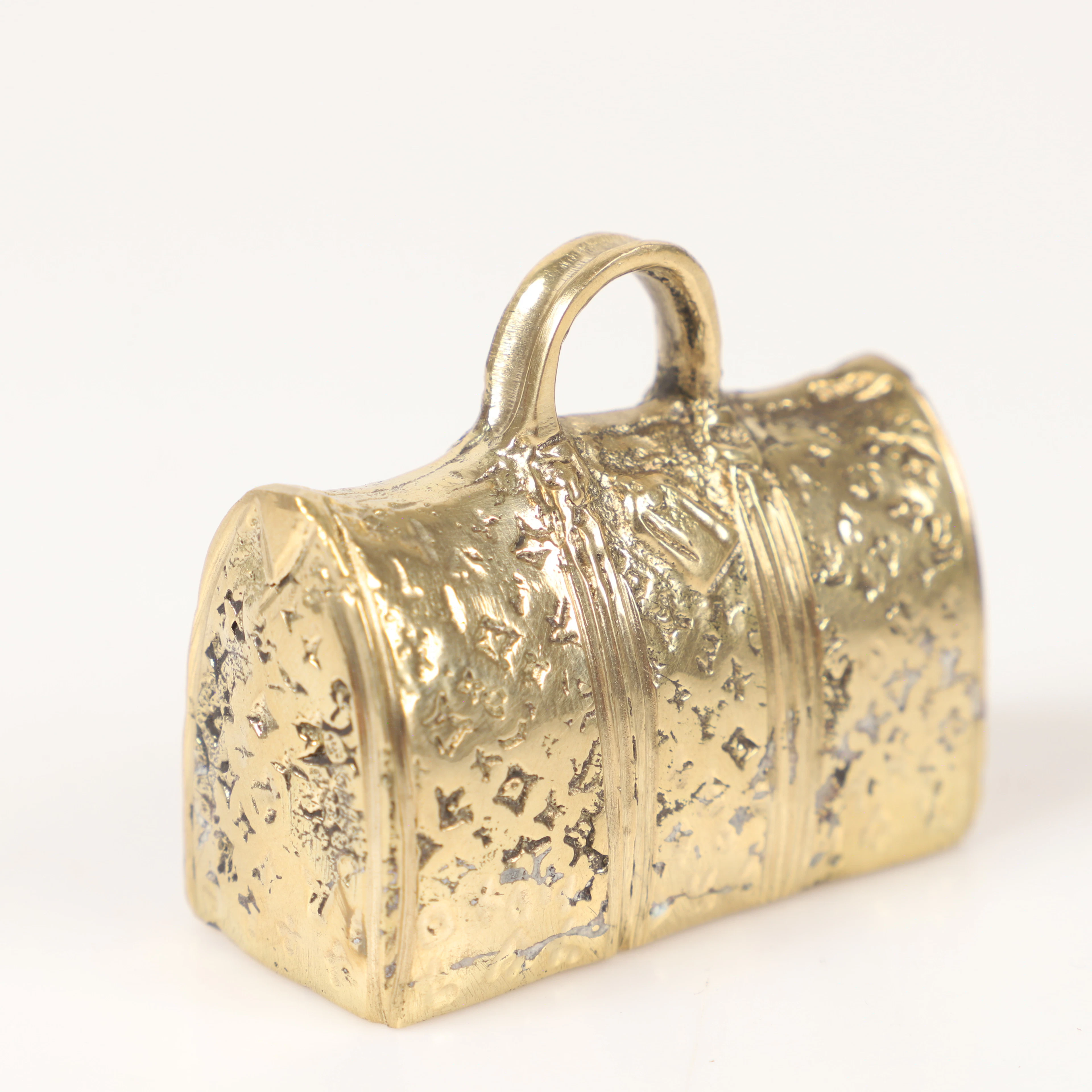 ANDREAS WARGENBRANT. Miniatyrskulptur, "Hommage till Louis Vuitton"