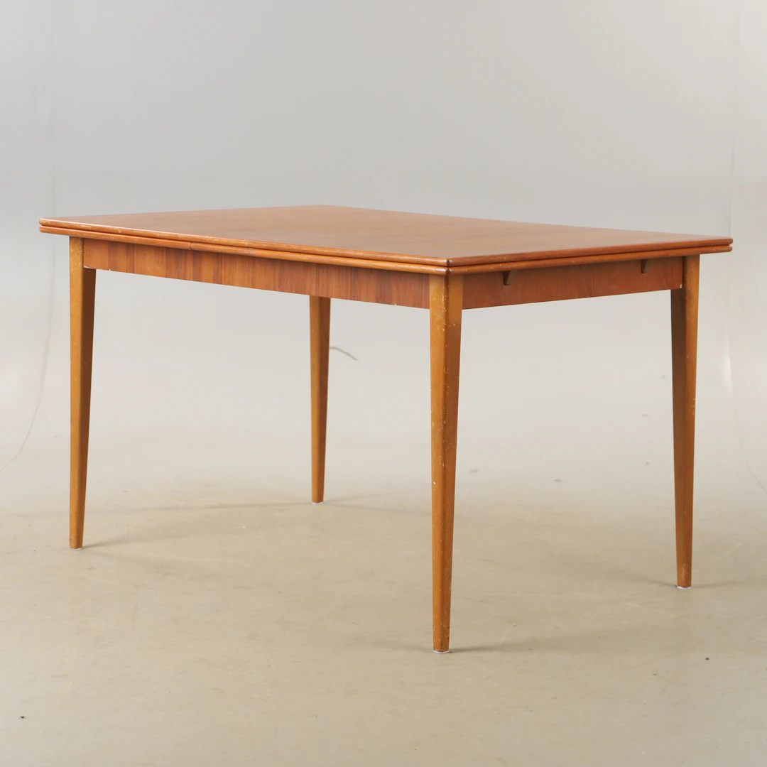 MATBORD, teak och bok, 1900-talets mitt.