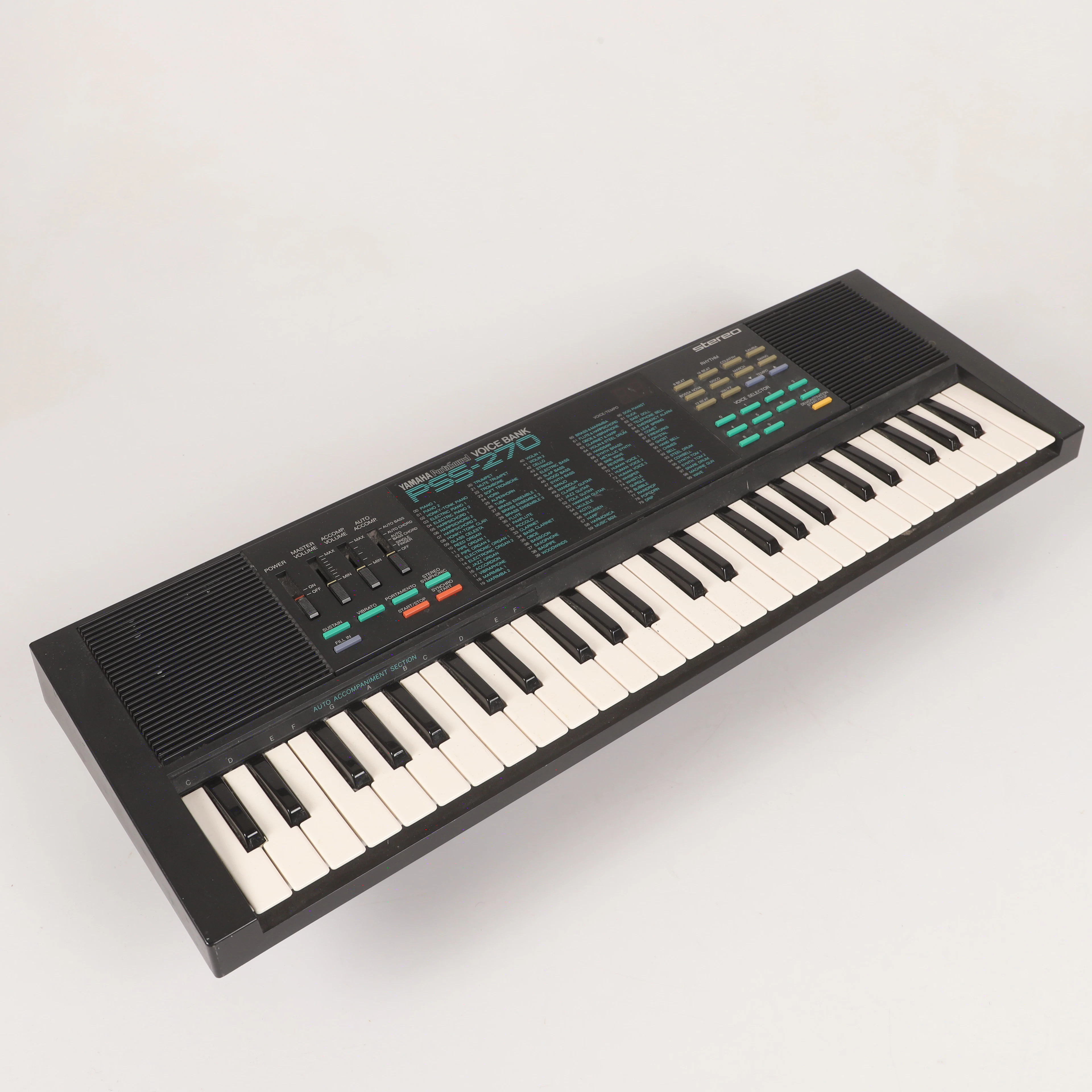 KEYBOARD, PSS-270 Voice Bank, Yamaha.