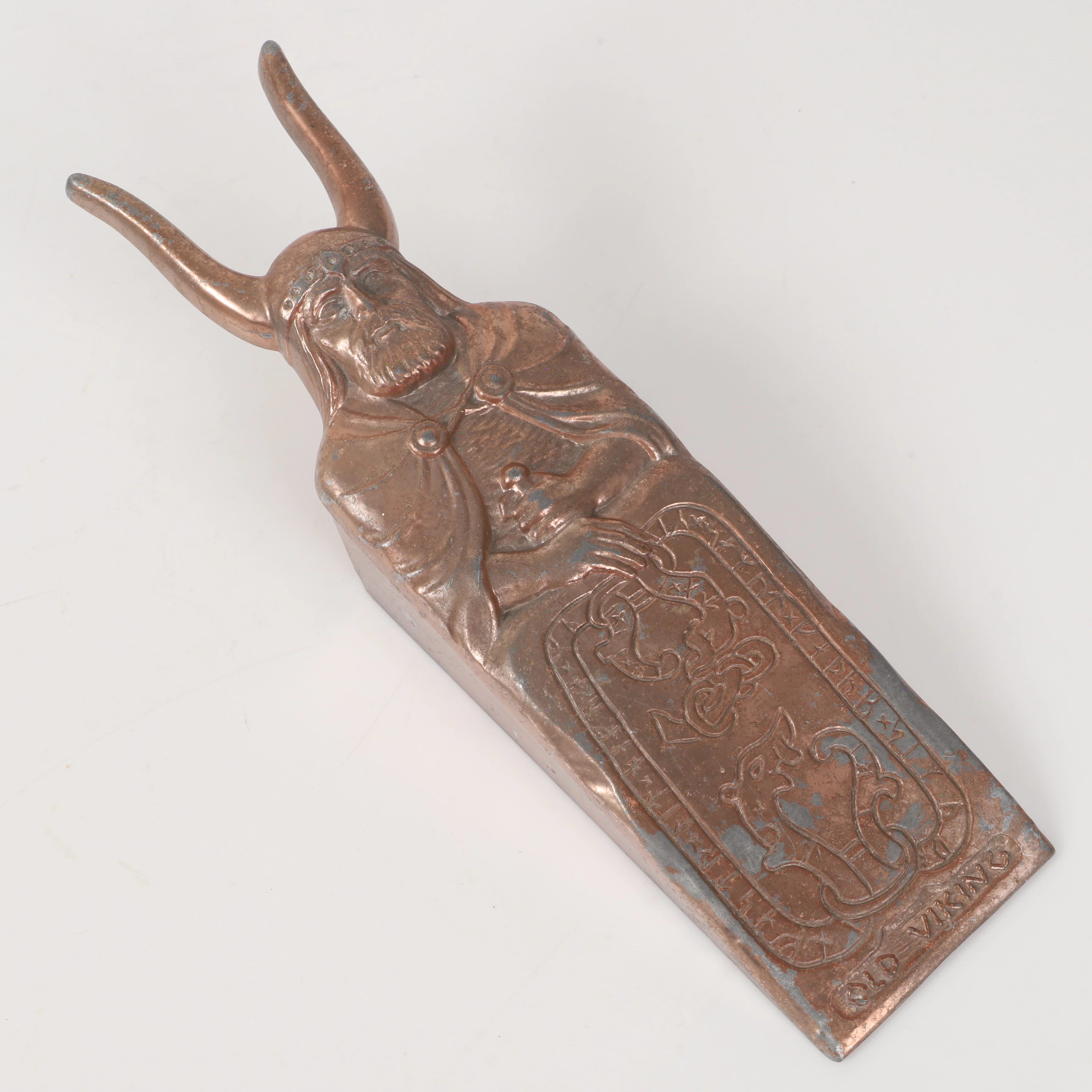 STÖVELKNEKT, "Old Viking", metall, Th. Landin, 1900-talets andra hälft.