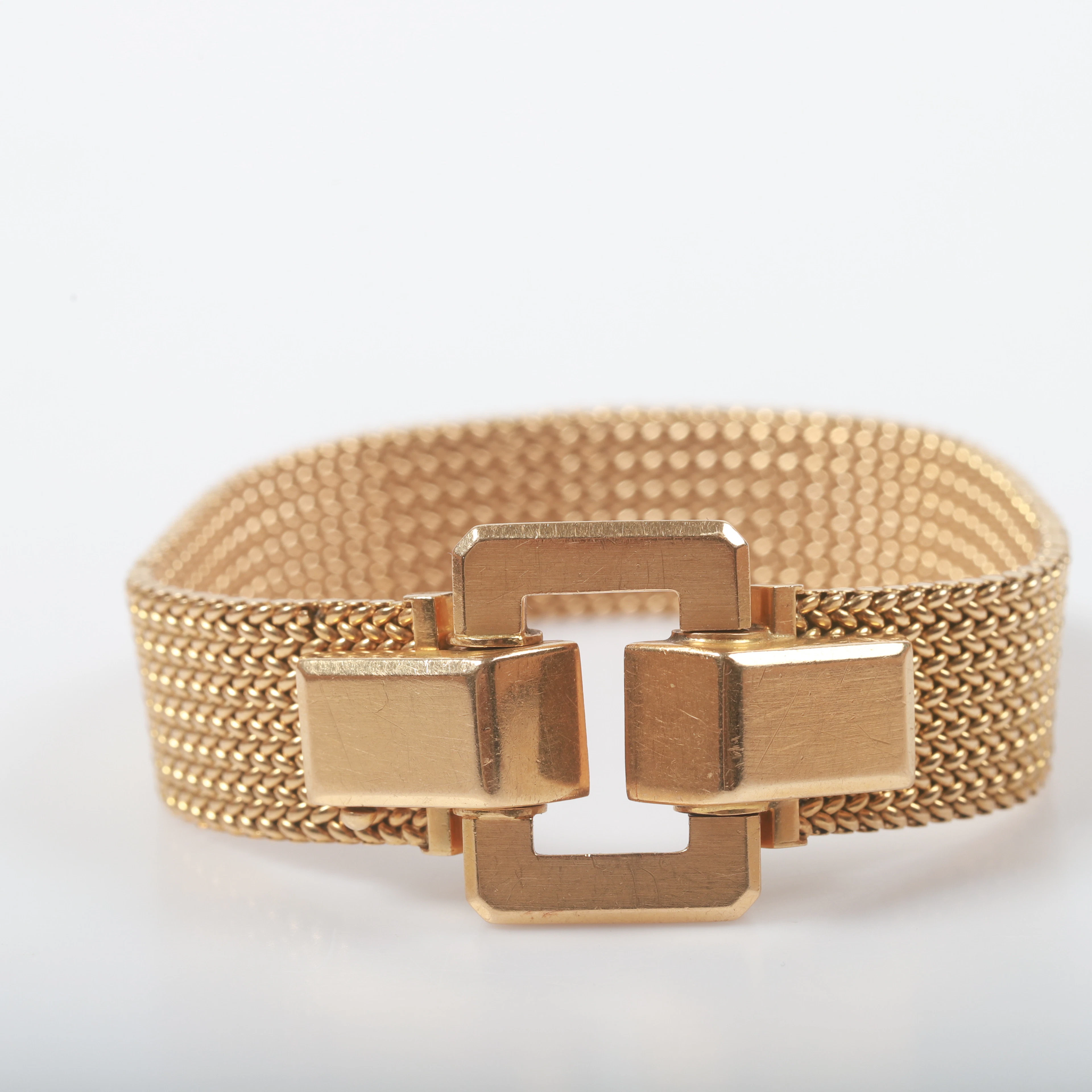 ARMBAND, 18 K guld.