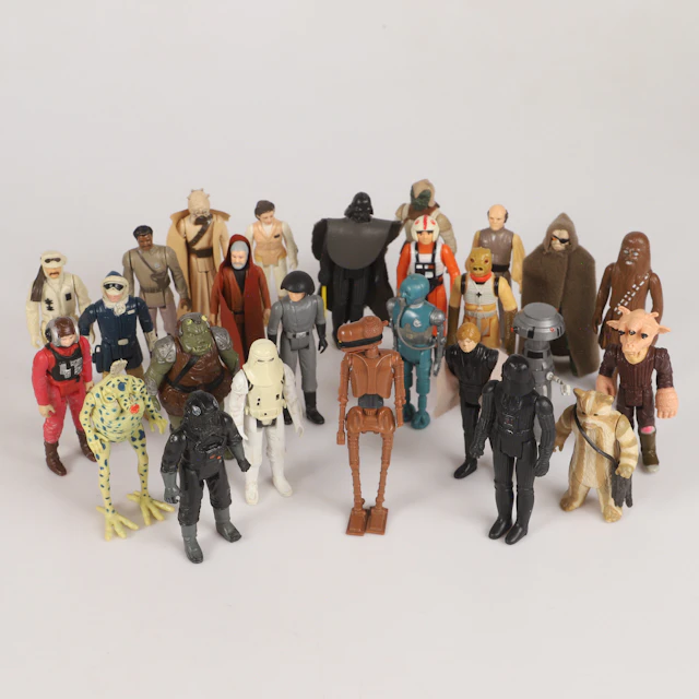STAR WARS, 26 stycken figuriner.