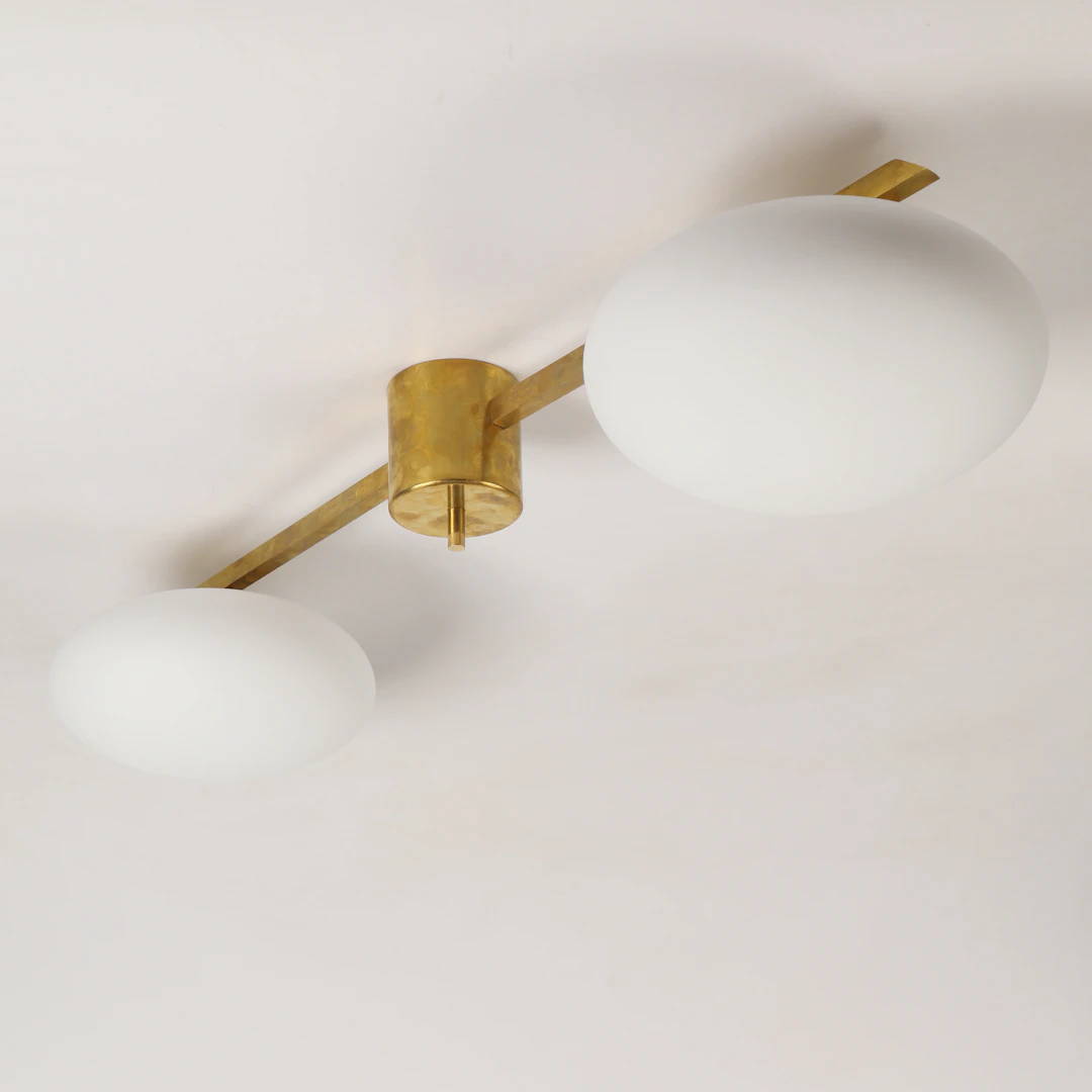 TAKLAMPA/VÄGGLAMPA, "Gio II", Luci Progetti, Parma, Italien, samtida.