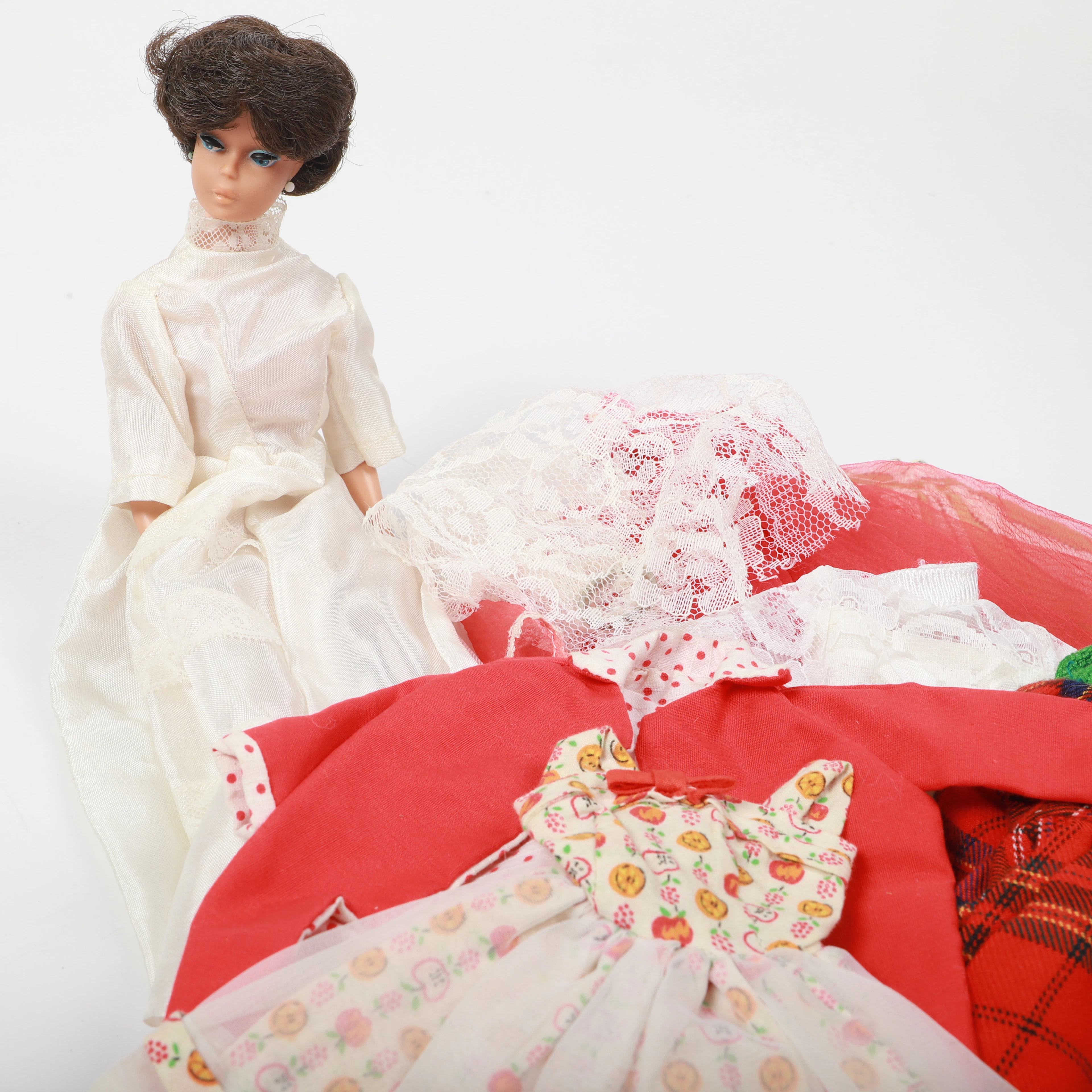 BARBIEDOCKA, "Midge", med tillbehör, Mattel, 1960-tal.